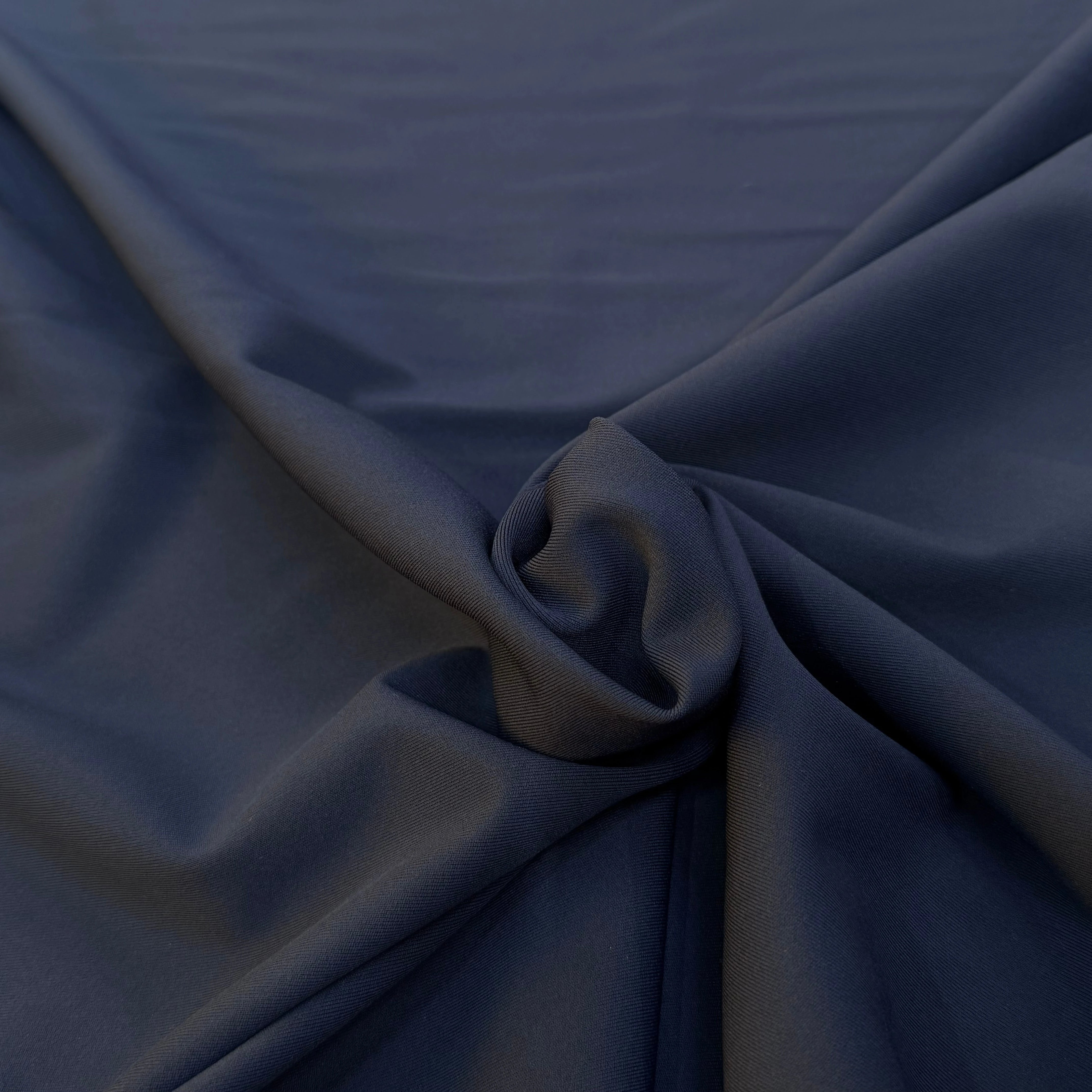 MAILLE POLYAMIDE DOUCE NAVY - My Little Coupon