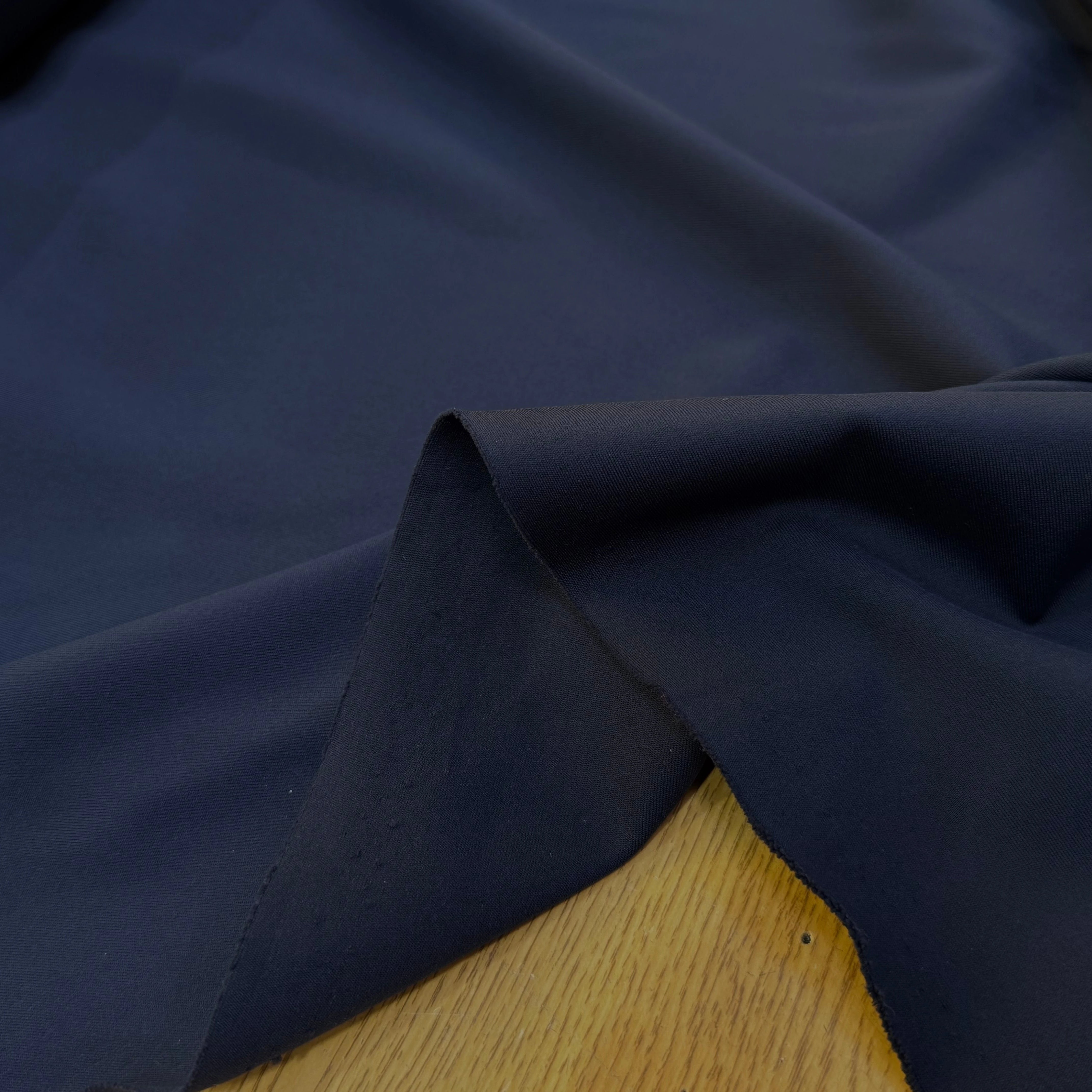 MAILLE POLYAMIDE DOUCE NAVY - My Little Coupon