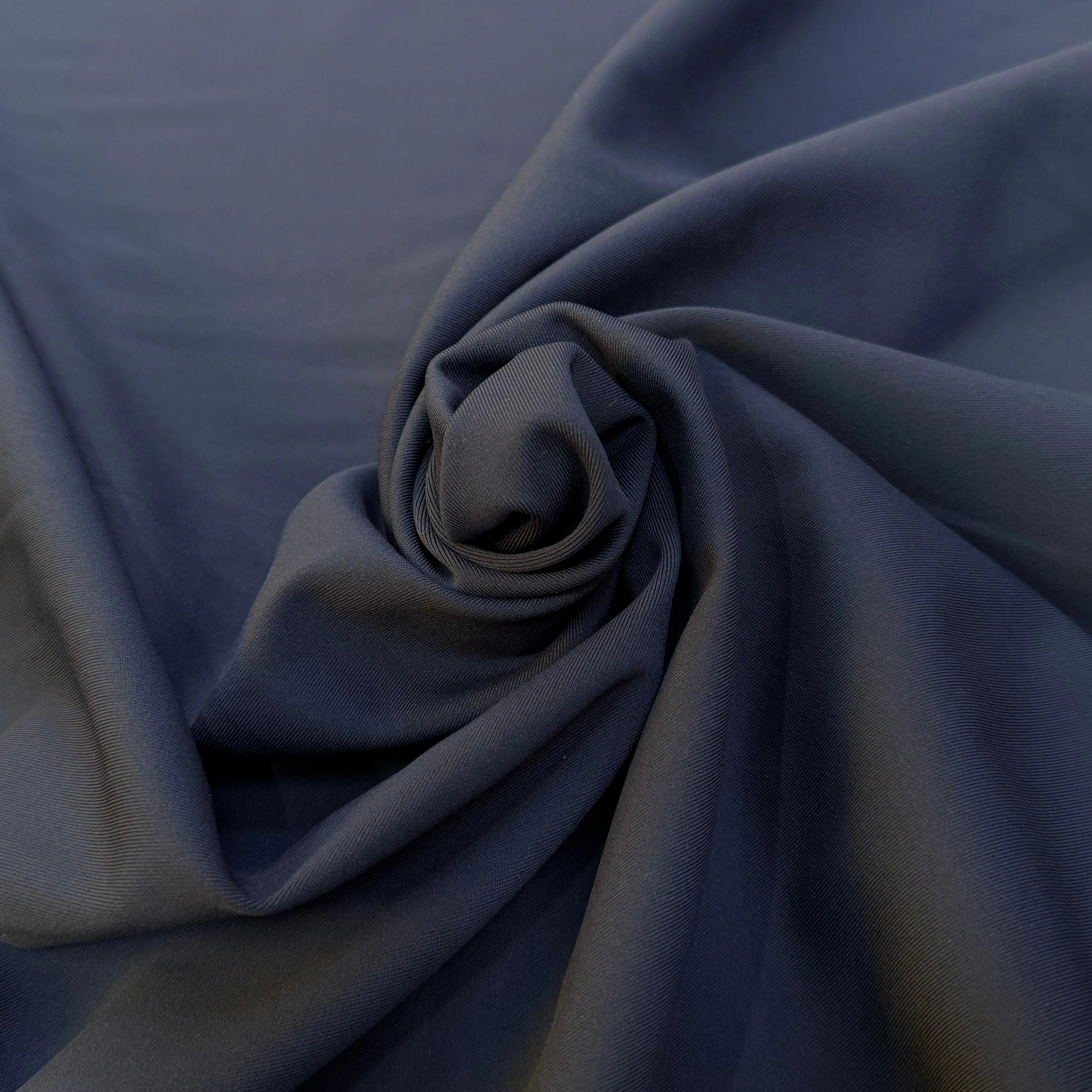 MAILLE POLYAMIDE DOUCE NAVY - My Little Coupon