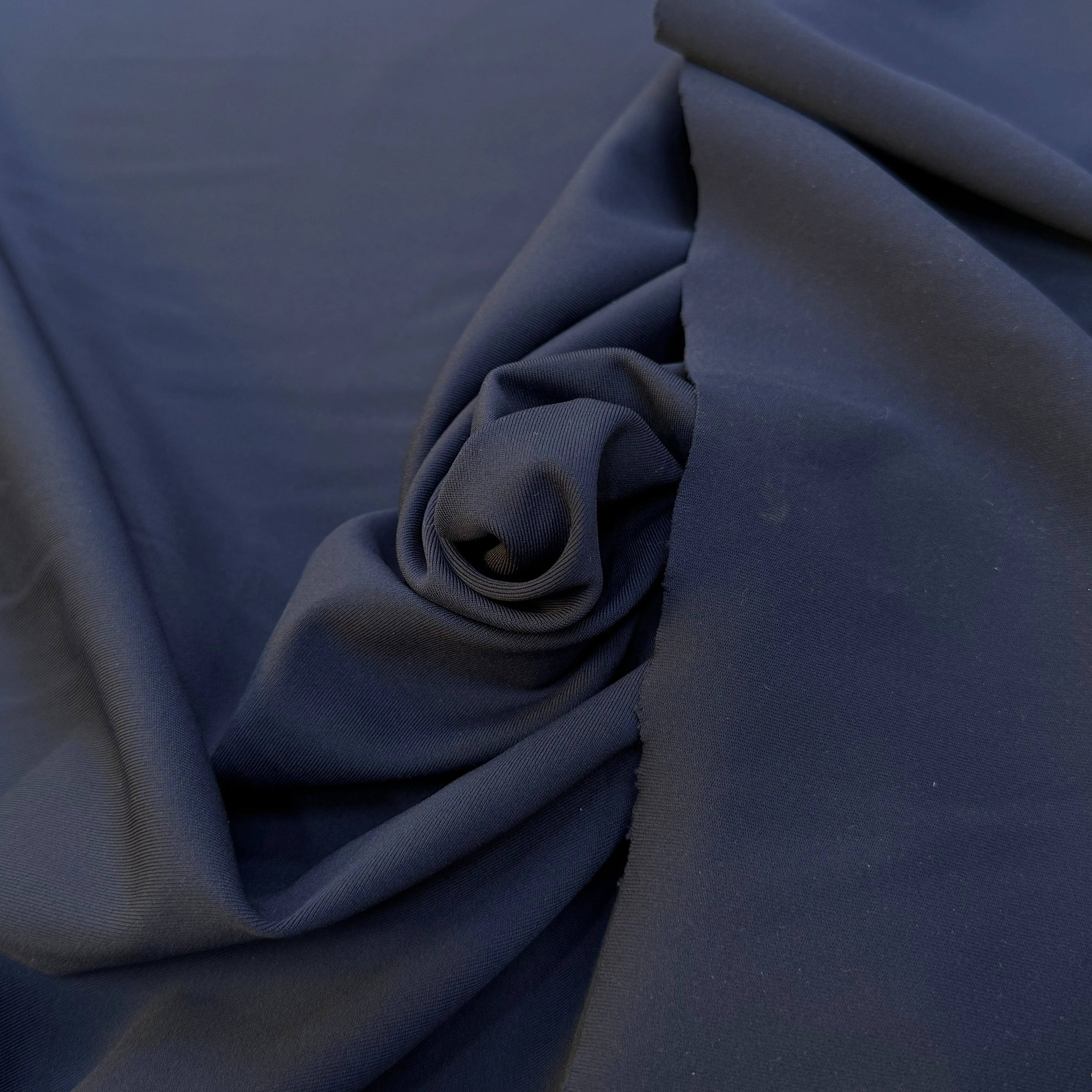 MAILLE POLYAMIDE DOUCE NAVY - My Little Coupon