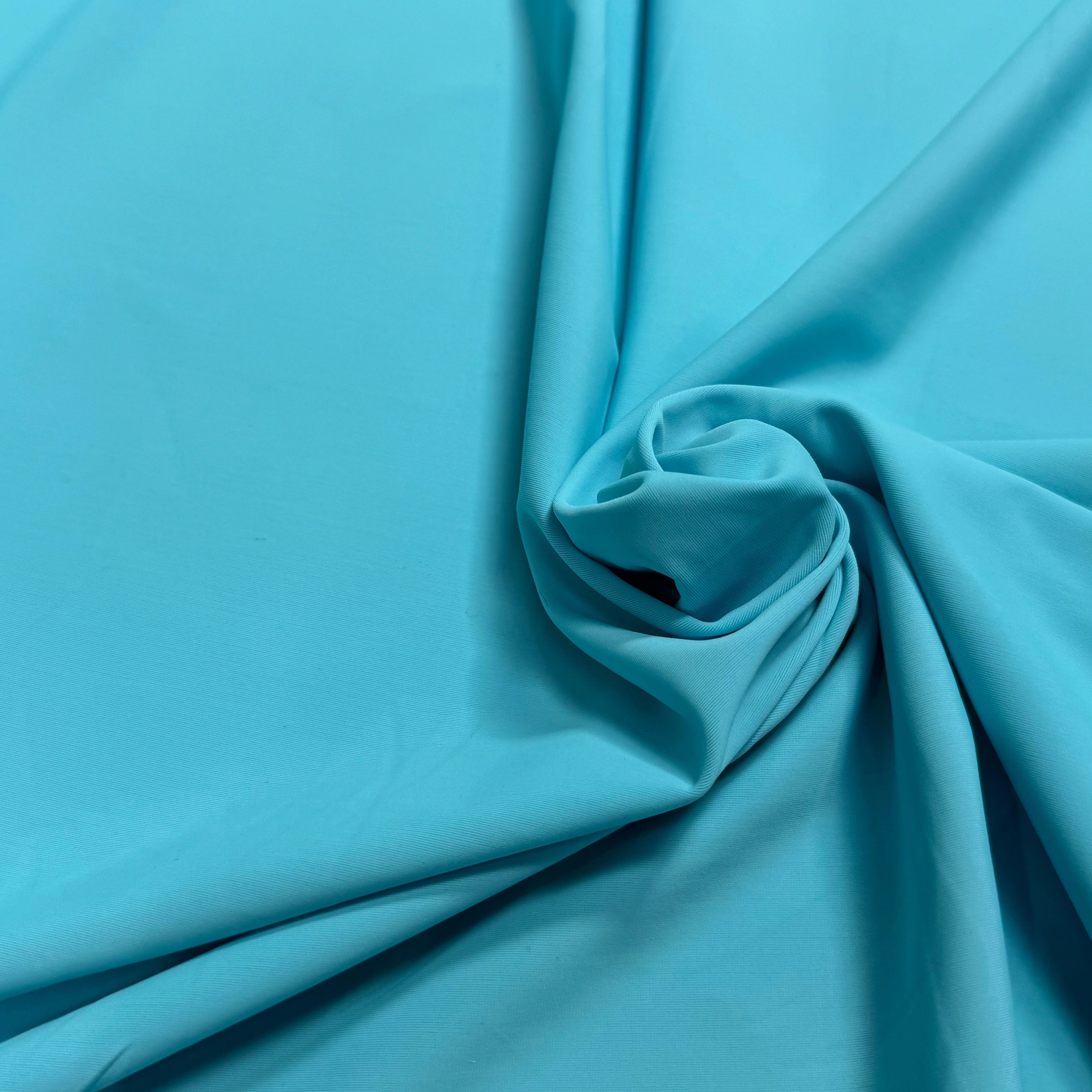 MAILLE POLYAMIDE ÉLASTHANNE ASPECT SWIMWEAR SOFT AQUA - My Little Coupon