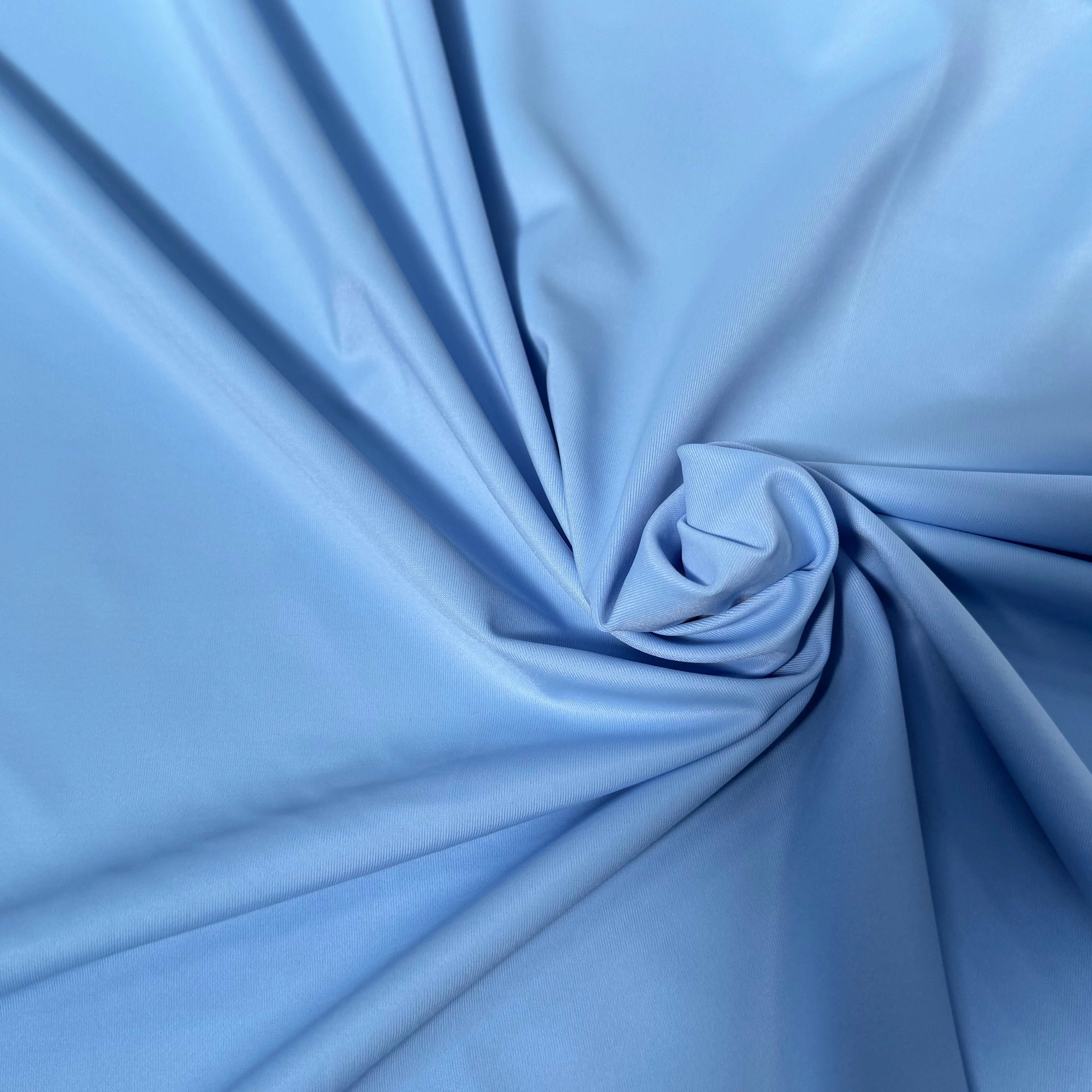 MAILLE POLYAMIDE ÉLASTHANNE ASPECT SWIMWEAR SOFT BLEU MAYA - My Little Coupon