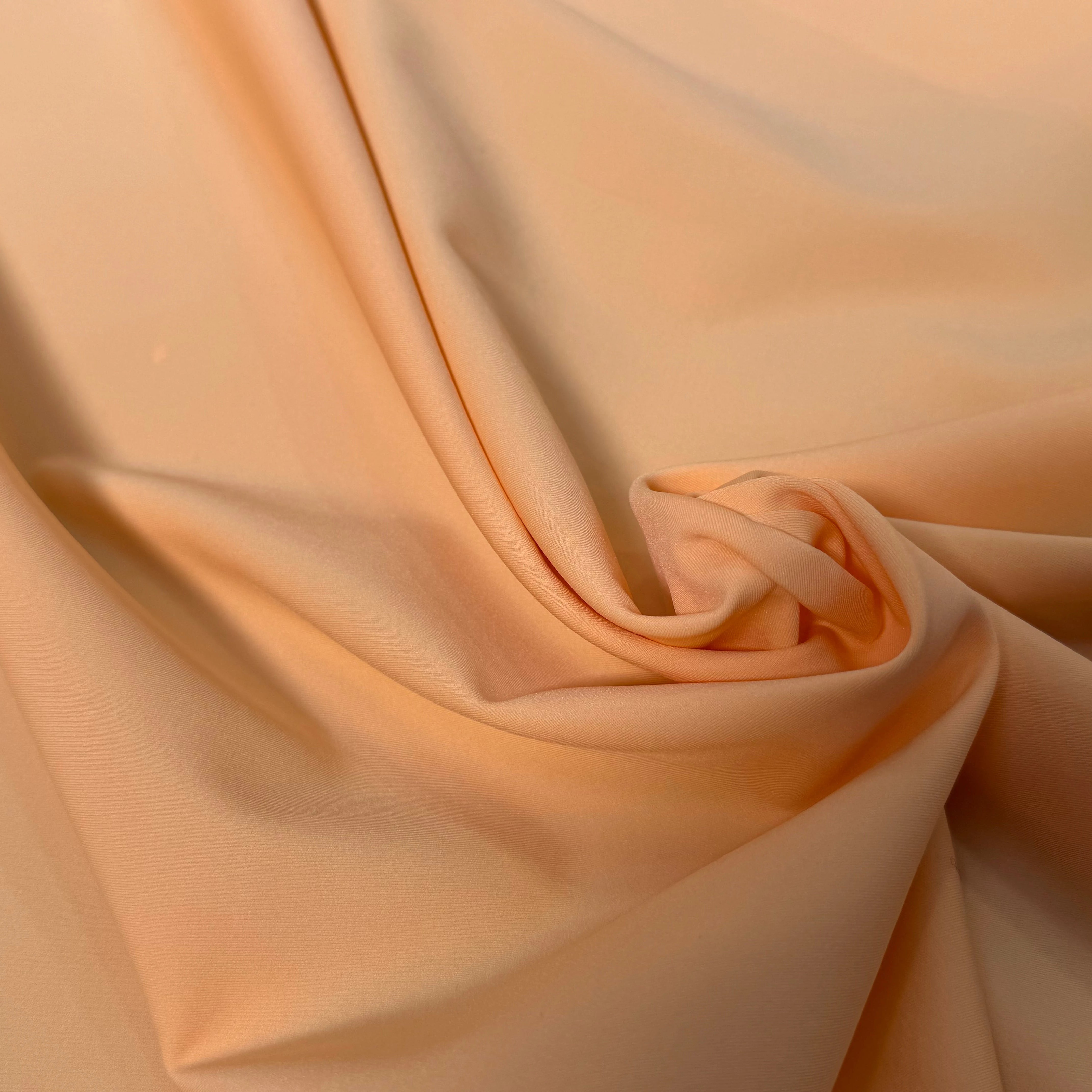 MAILLE POLYAMIDE ÉLASTHANNE ASPECT SWIMWEAR SOFT ORANGE - My Little Coupon