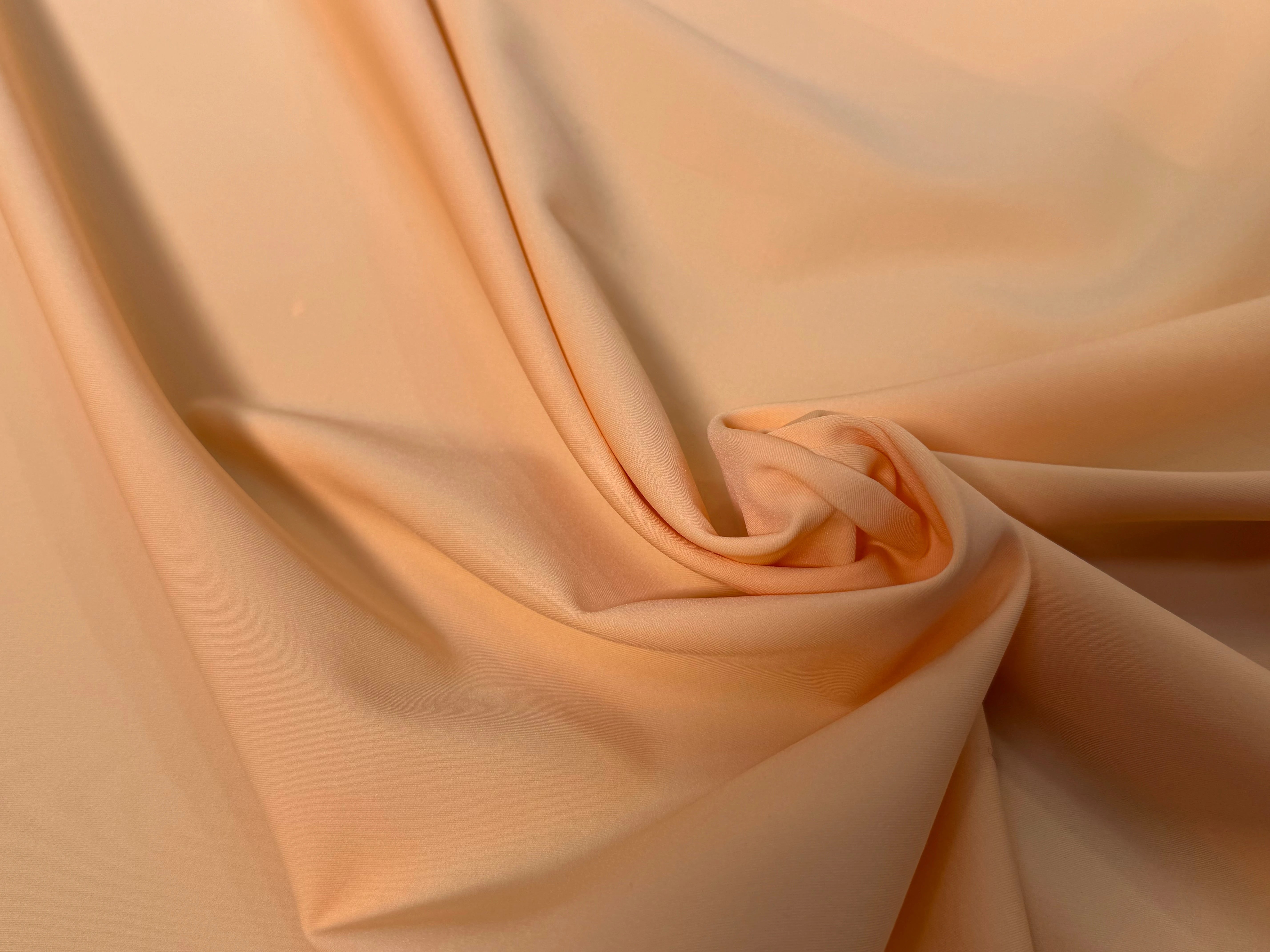 MAILLE POLYAMIDE ÉLASTHANNE ASPECT SWIMWEAR SOFT ORANGE - My Little Coupon