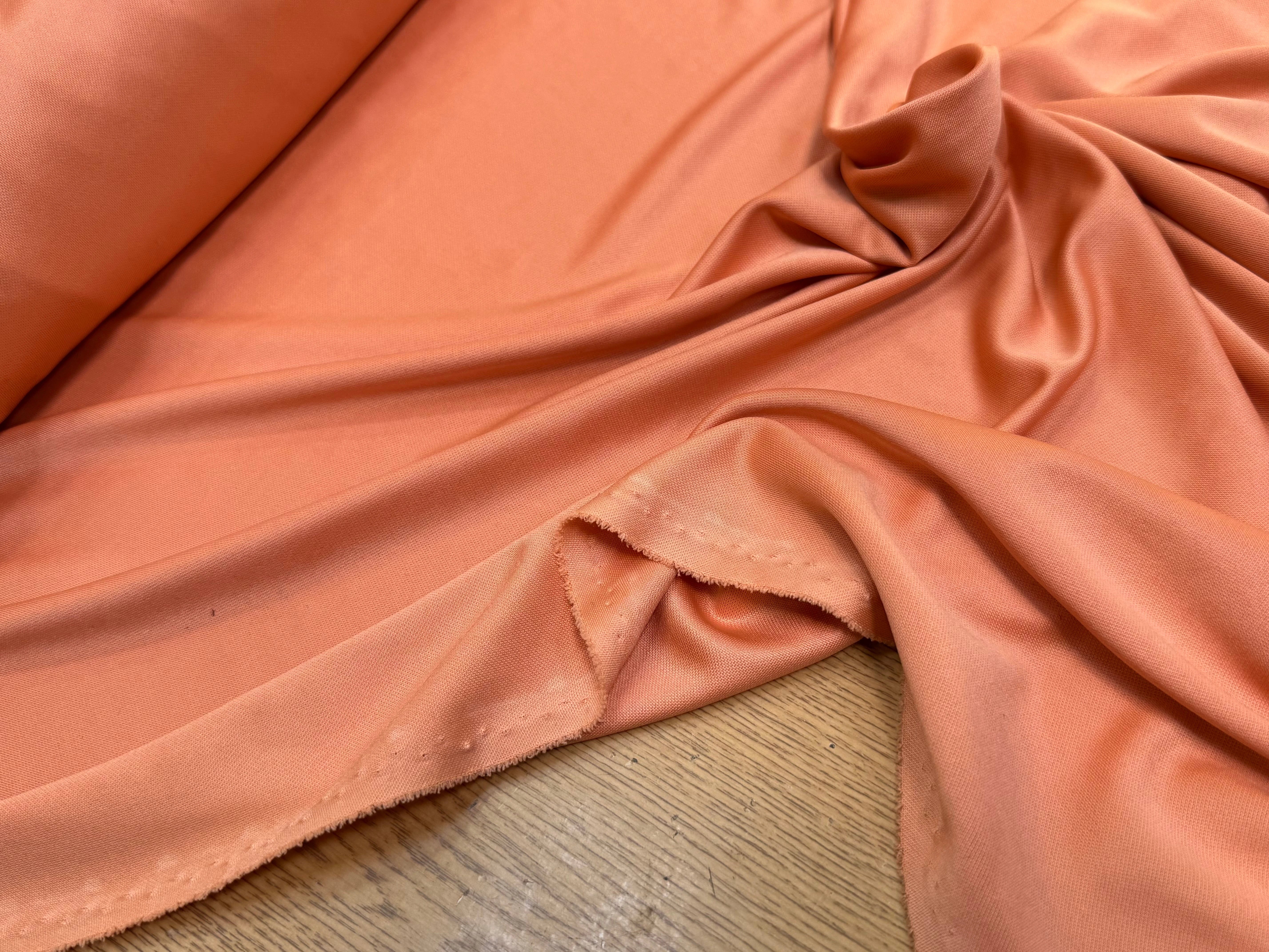 MAILLE POLYAMIDE SATINÉE ORANGE - My Little Coupon