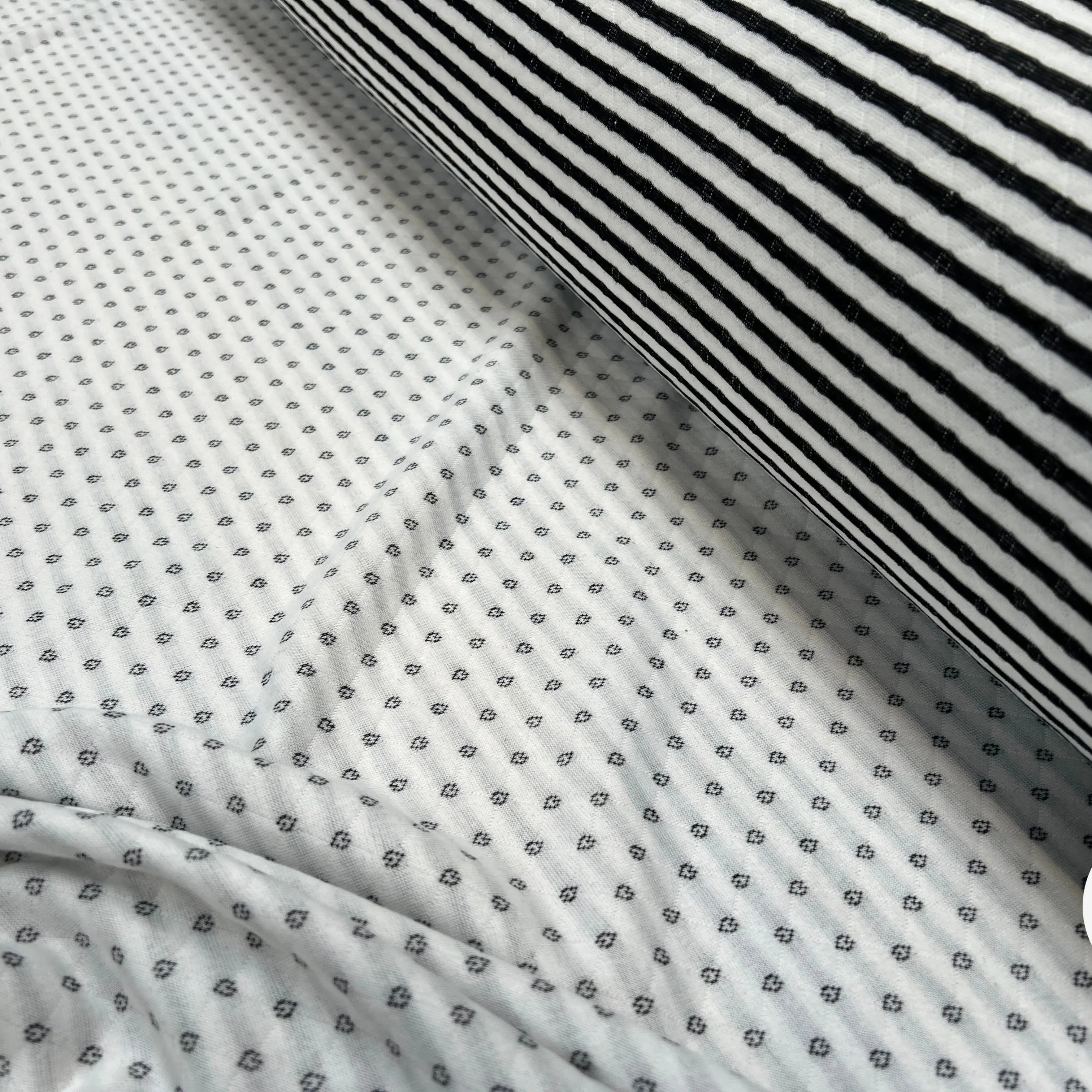 MAILLE POLYCOTON PETIT COEUR ENVERS RAYURES ECRU - My Little Coupon