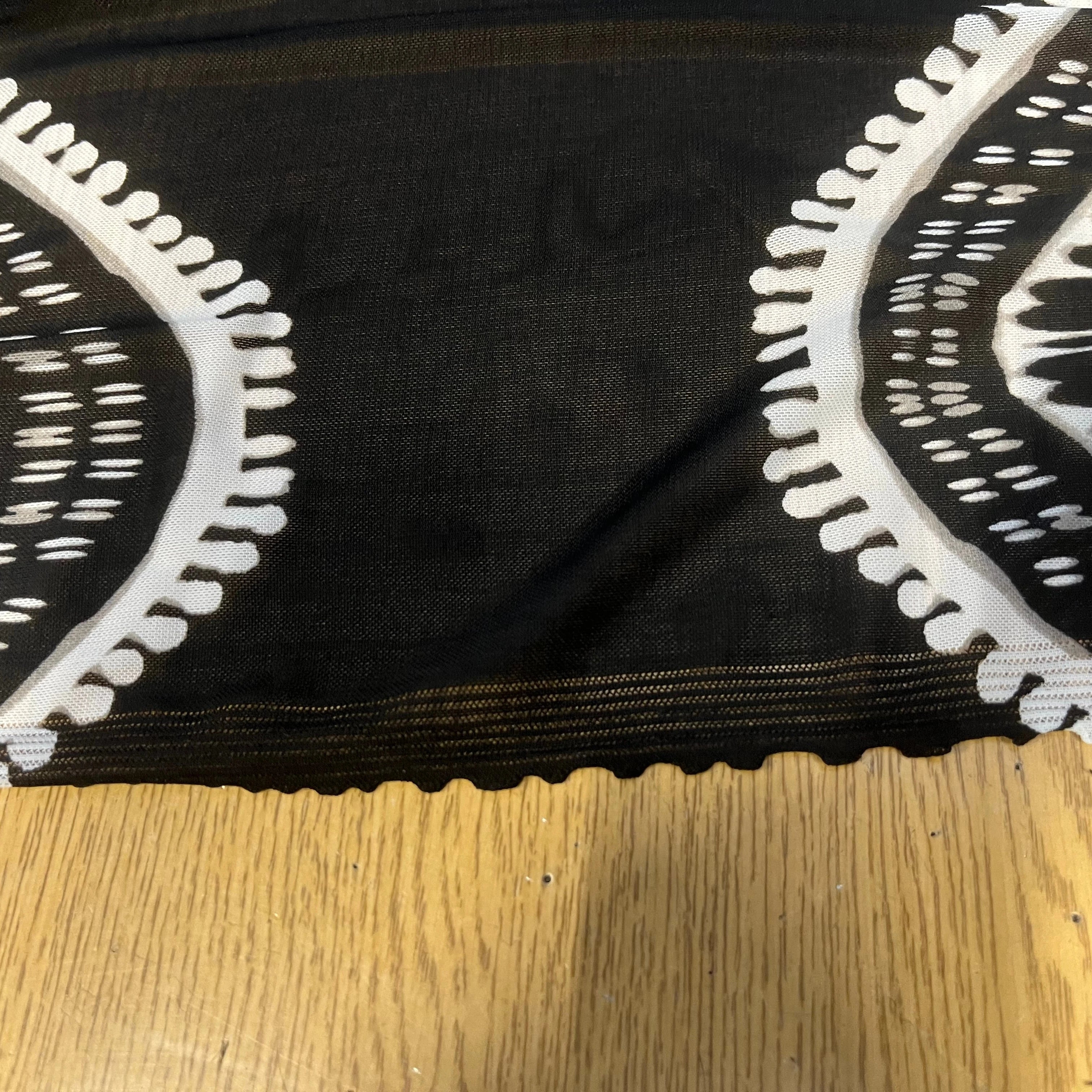 MAILLE RÉSILLE À MOTIFS GÉOMÉTRIQUE ZIGZAG - My Little Coupon