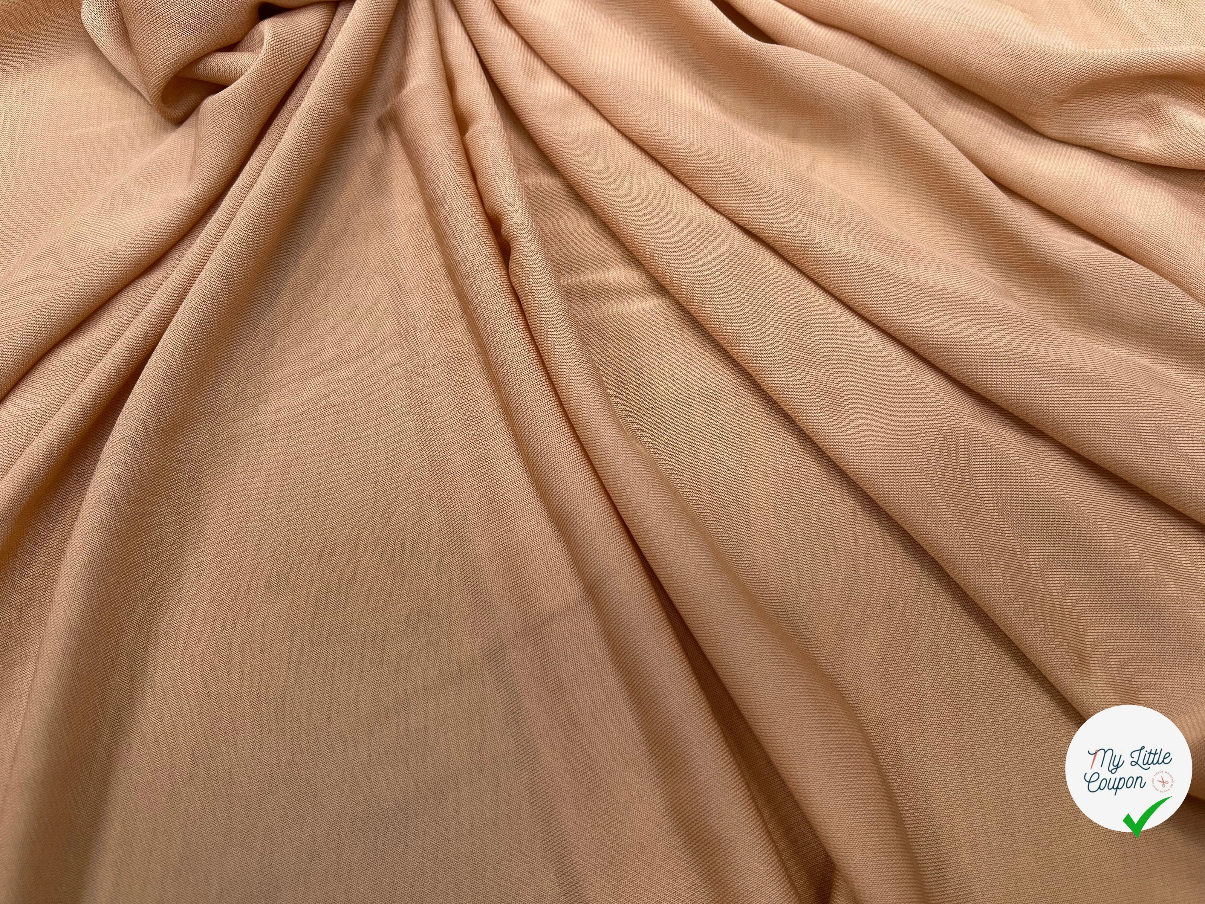 MAILLE RÉSILLE FROIDE VISCOSE DUNE - My Little Coupon