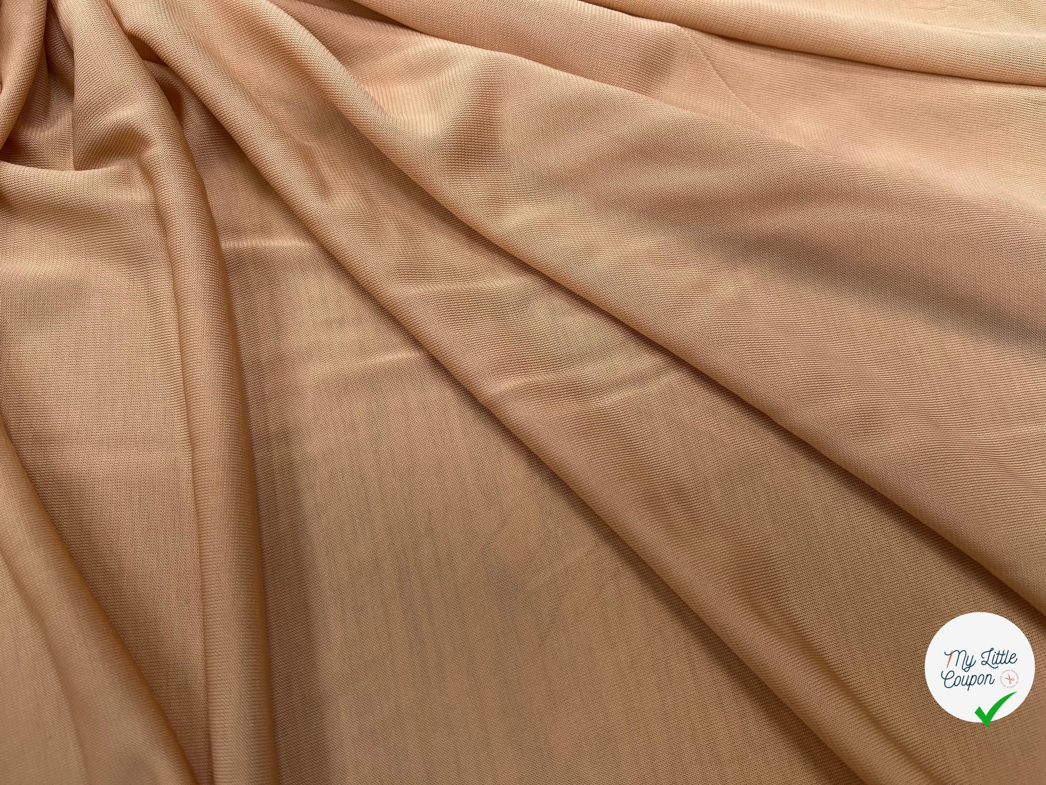 MAILLE RÉSILLE FROIDE VISCOSE DUNE - My Little Coupon