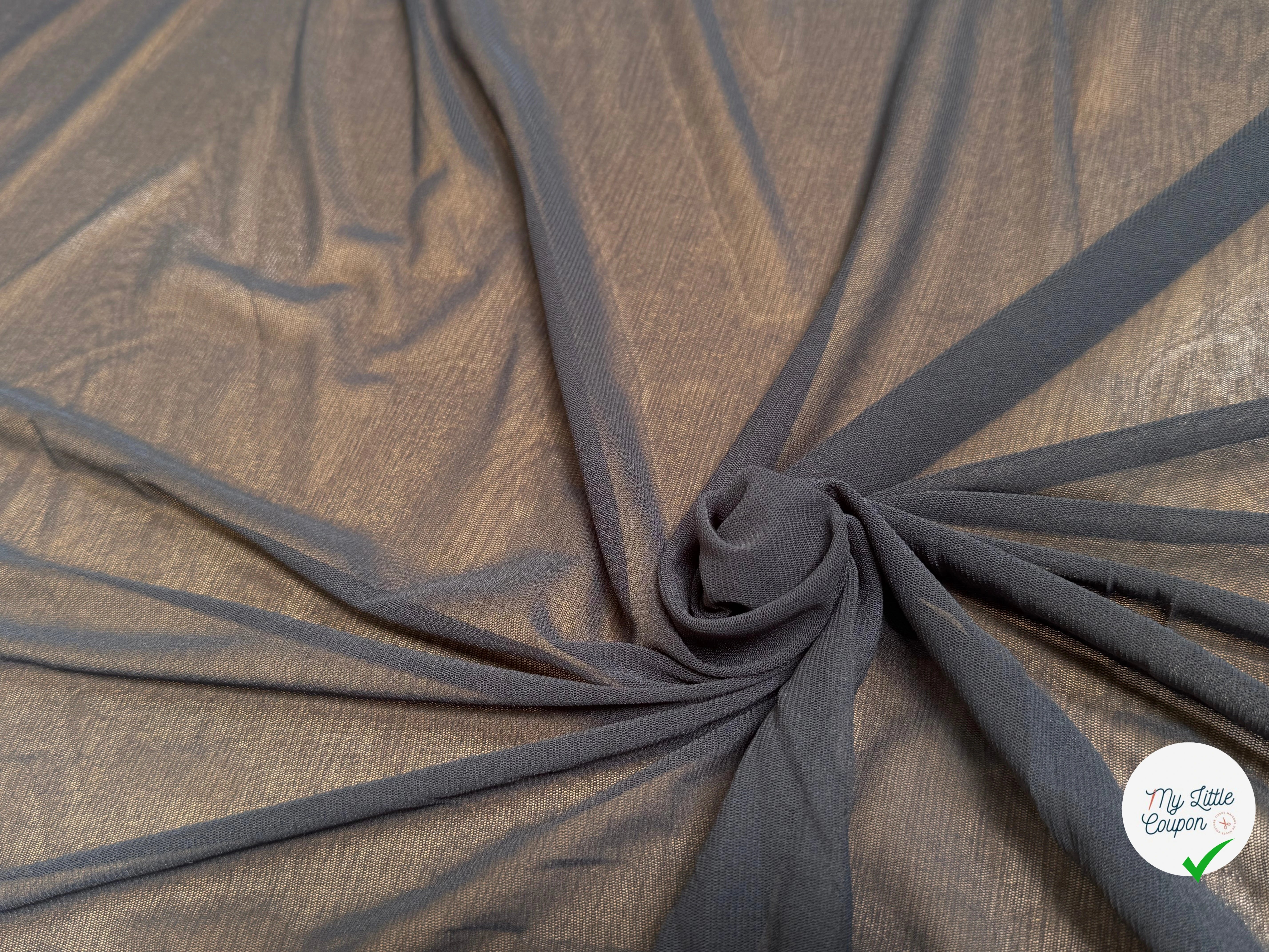 MAILLE RESILLE GRISE FONCÉE - My Little Coupon