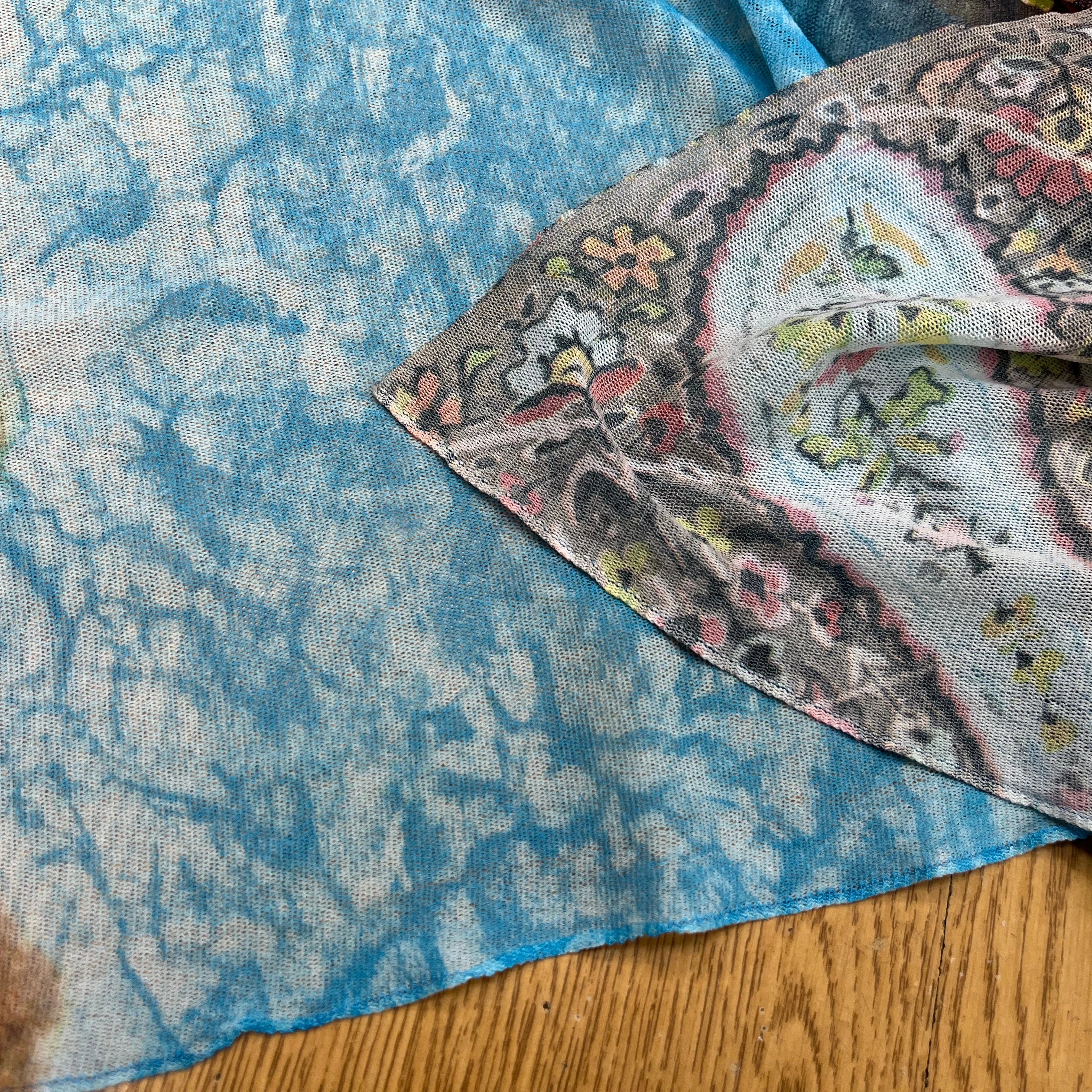 MAILLE RESILLE IMPRIMÉ PIMENT MULTICOLORES - My Little Coupon