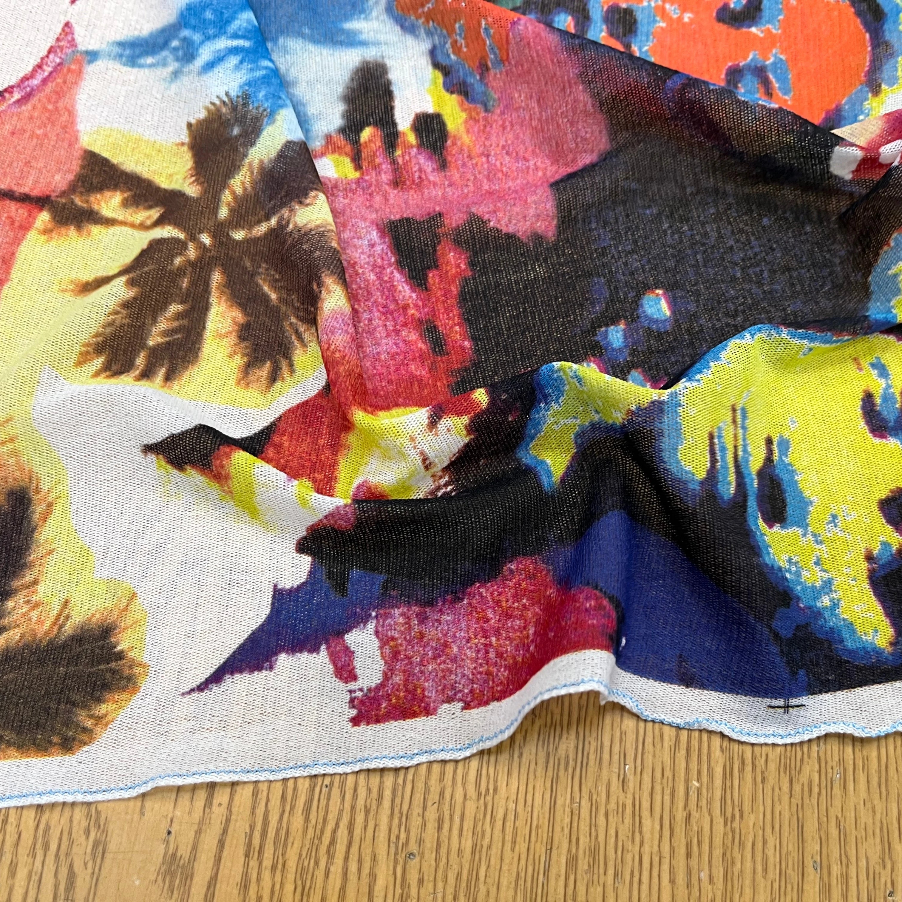 MAILLE RESILLE IMPRIMÉ POP ART - My Little Coupon