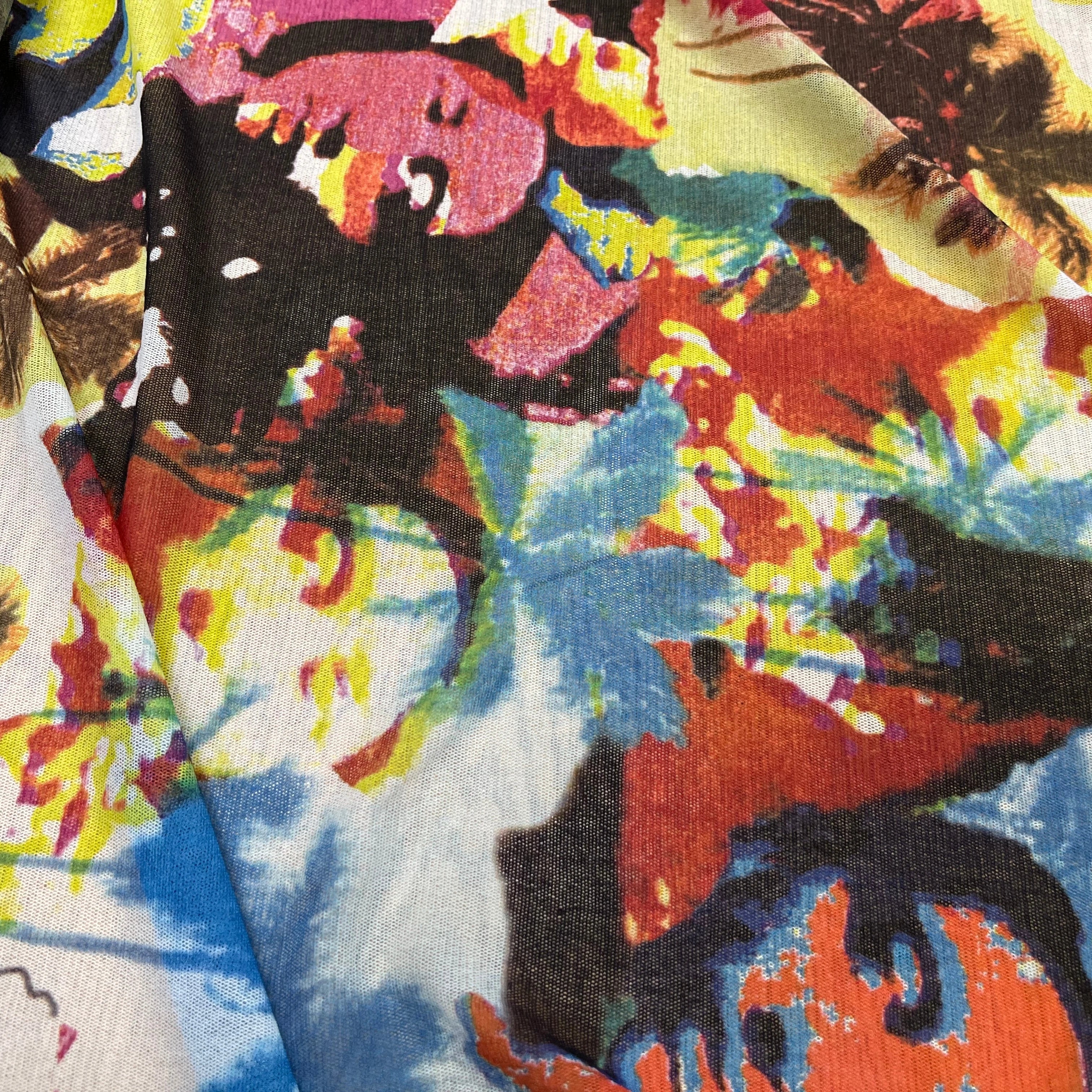 MAILLE RESILLE IMPRIMÉ POP ART - My Little Coupon