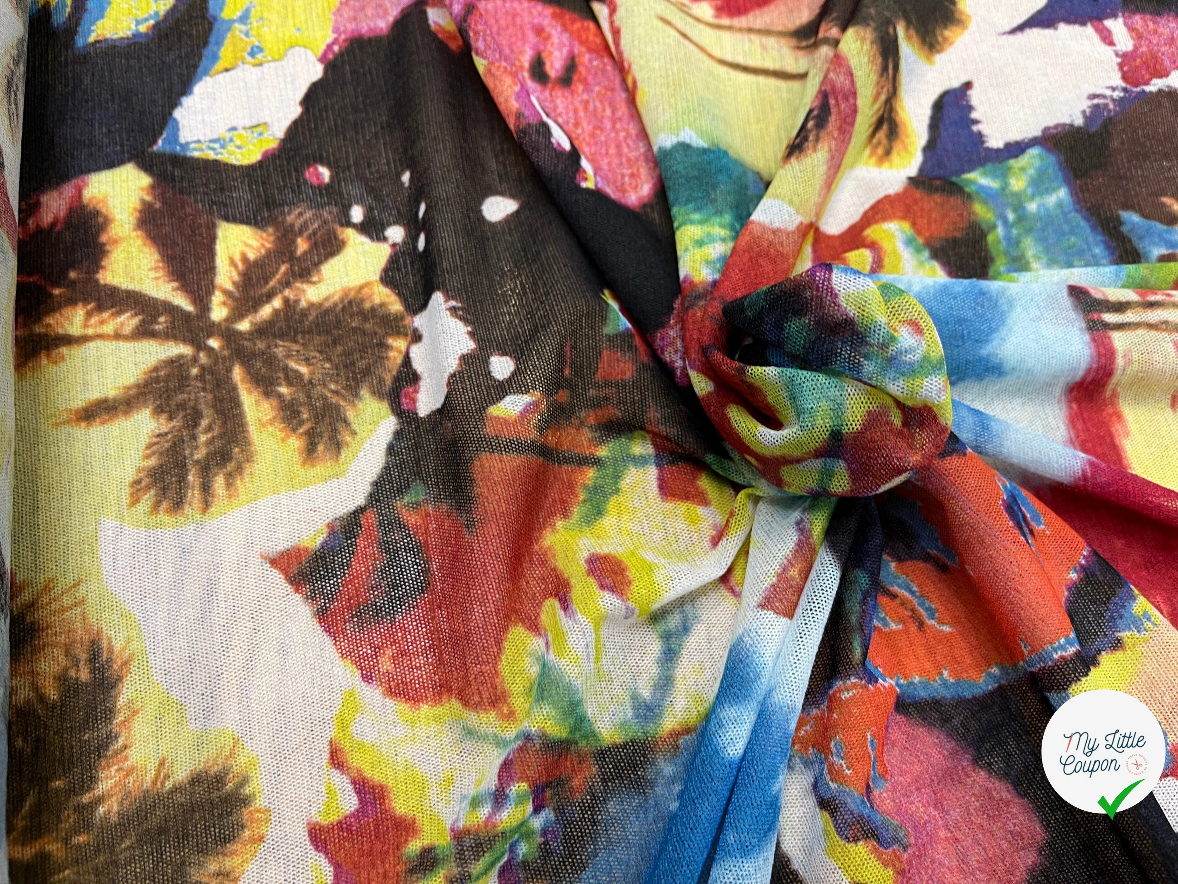 MAILLE RESILLE IMPRIMÉ POP ART - My Little Coupon