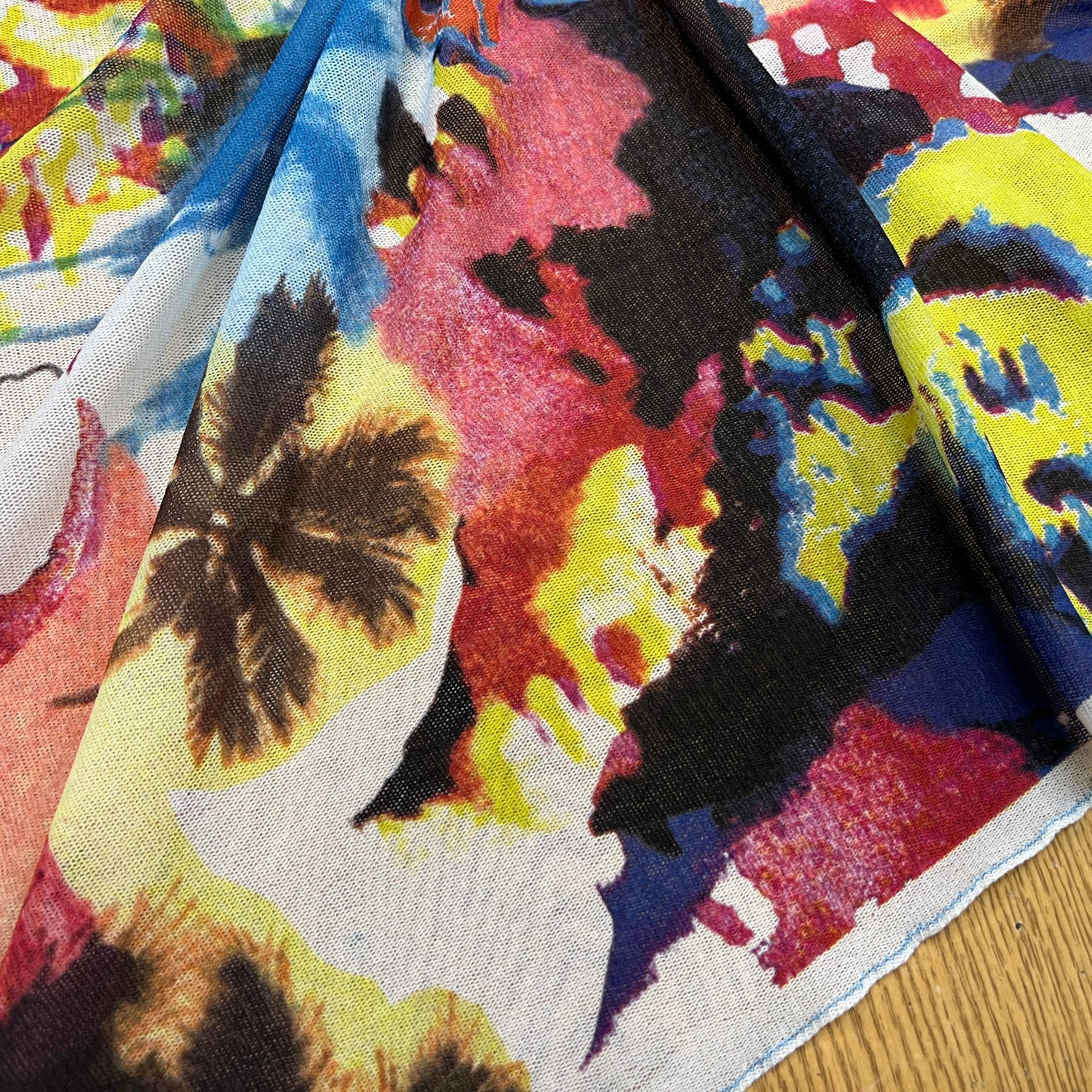 MAILLE RESILLE IMPRIMÉ POP ART - My Little Coupon