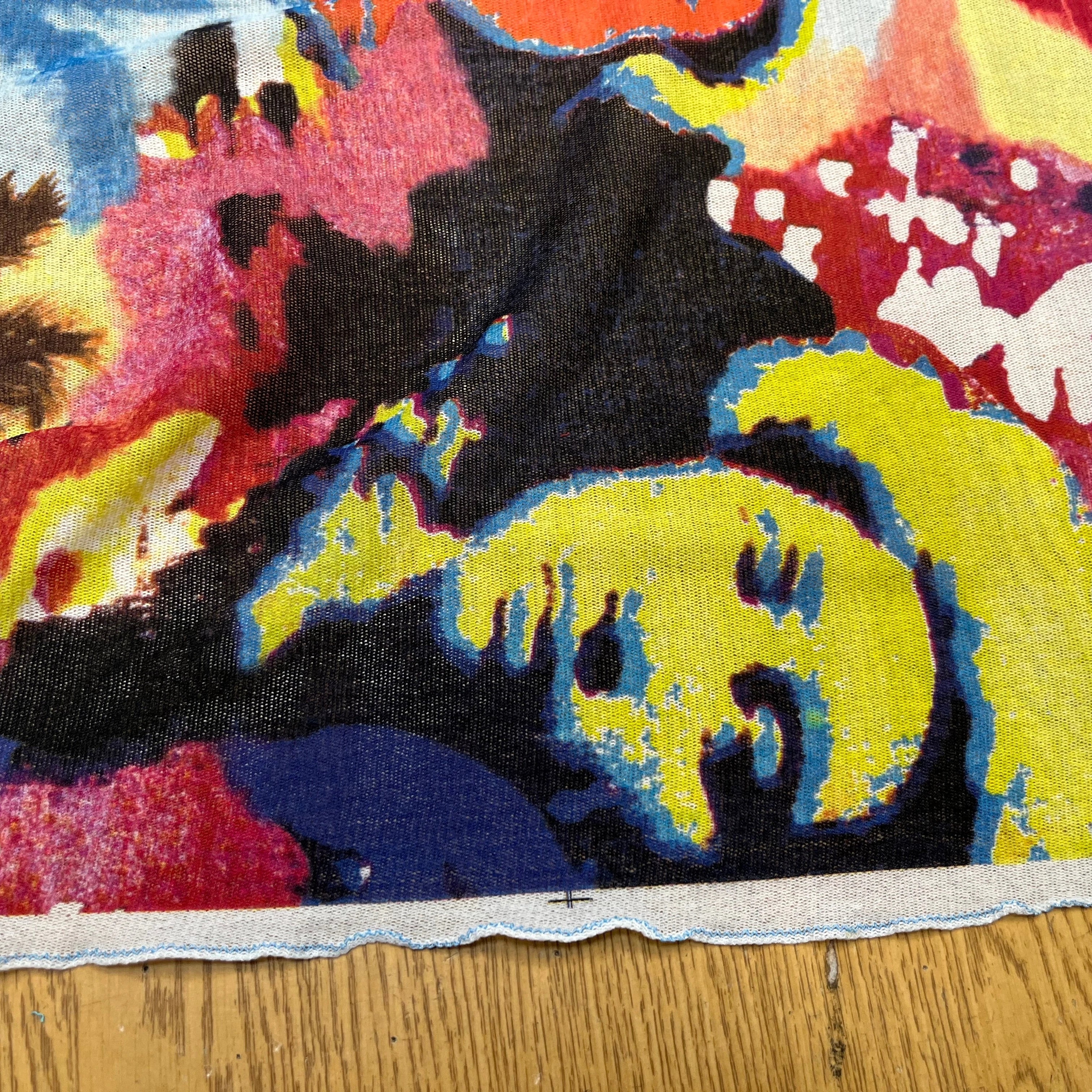 MAILLE RESILLE IMPRIMÉ POP ART - My Little Coupon