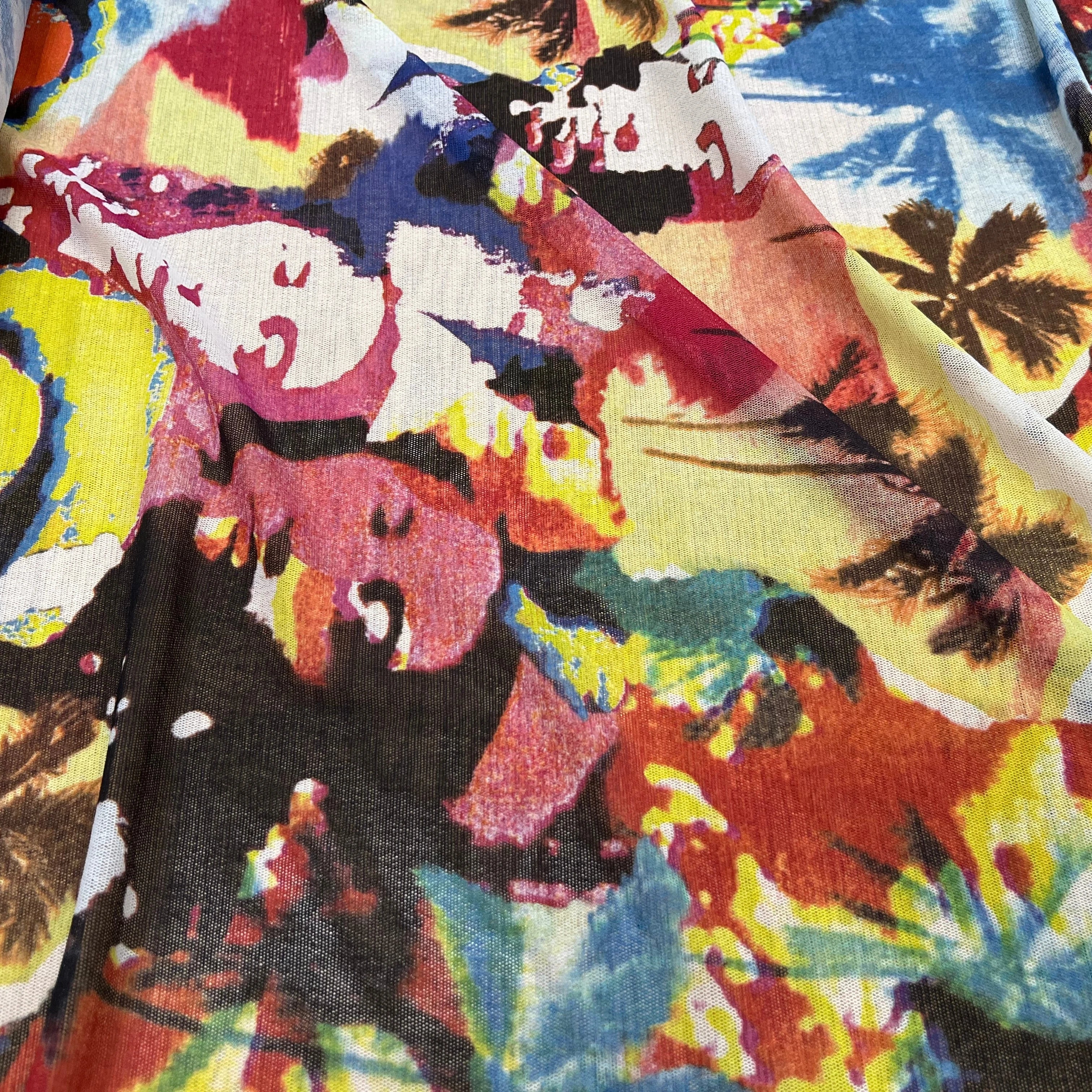 MAILLE RESILLE IMPRIMÉ POP ART - My Little Coupon