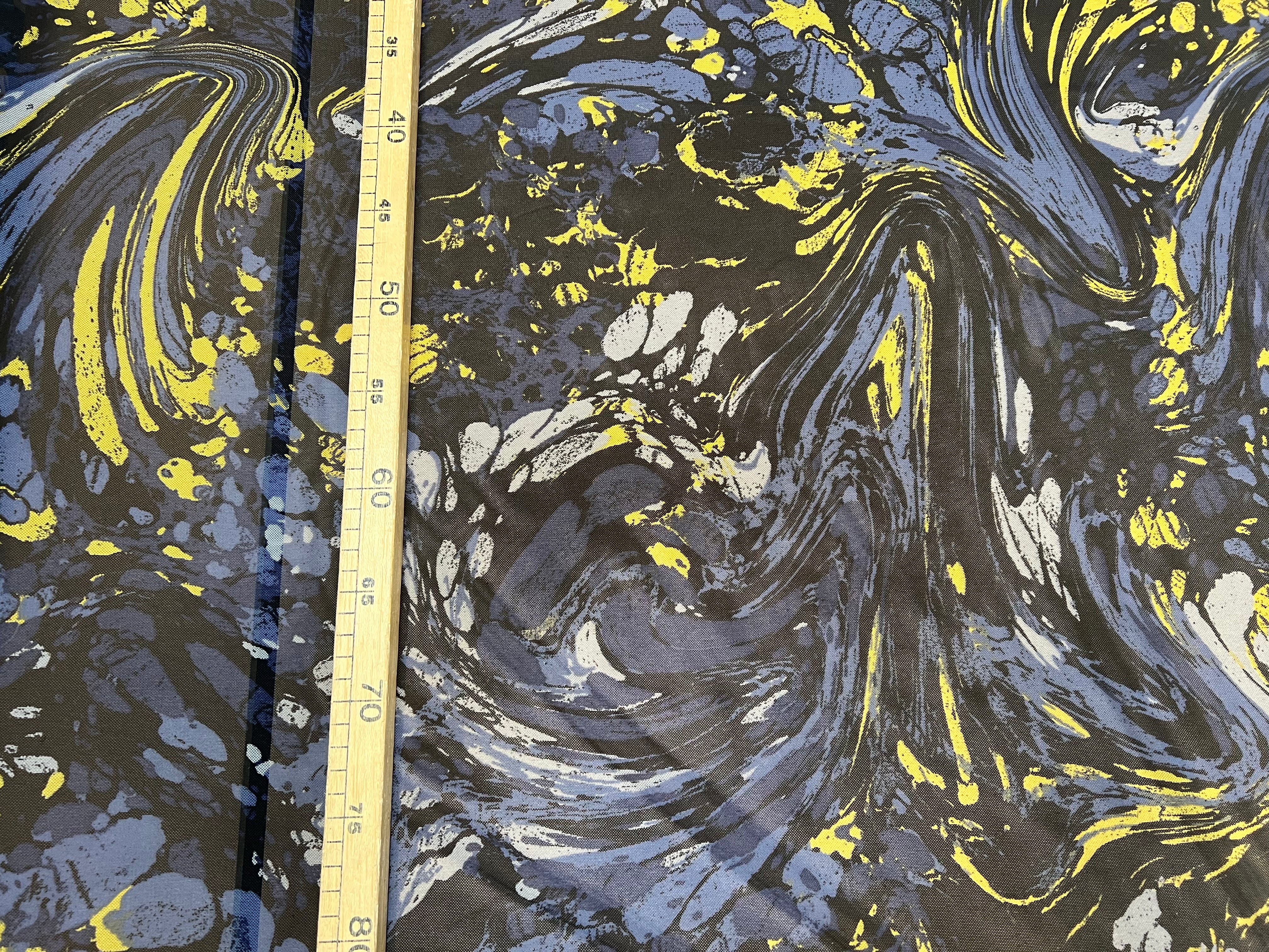 MAILLE RESILLE JUNGLE PALUDE BLEU JAUNEÂ - My Little Coupon