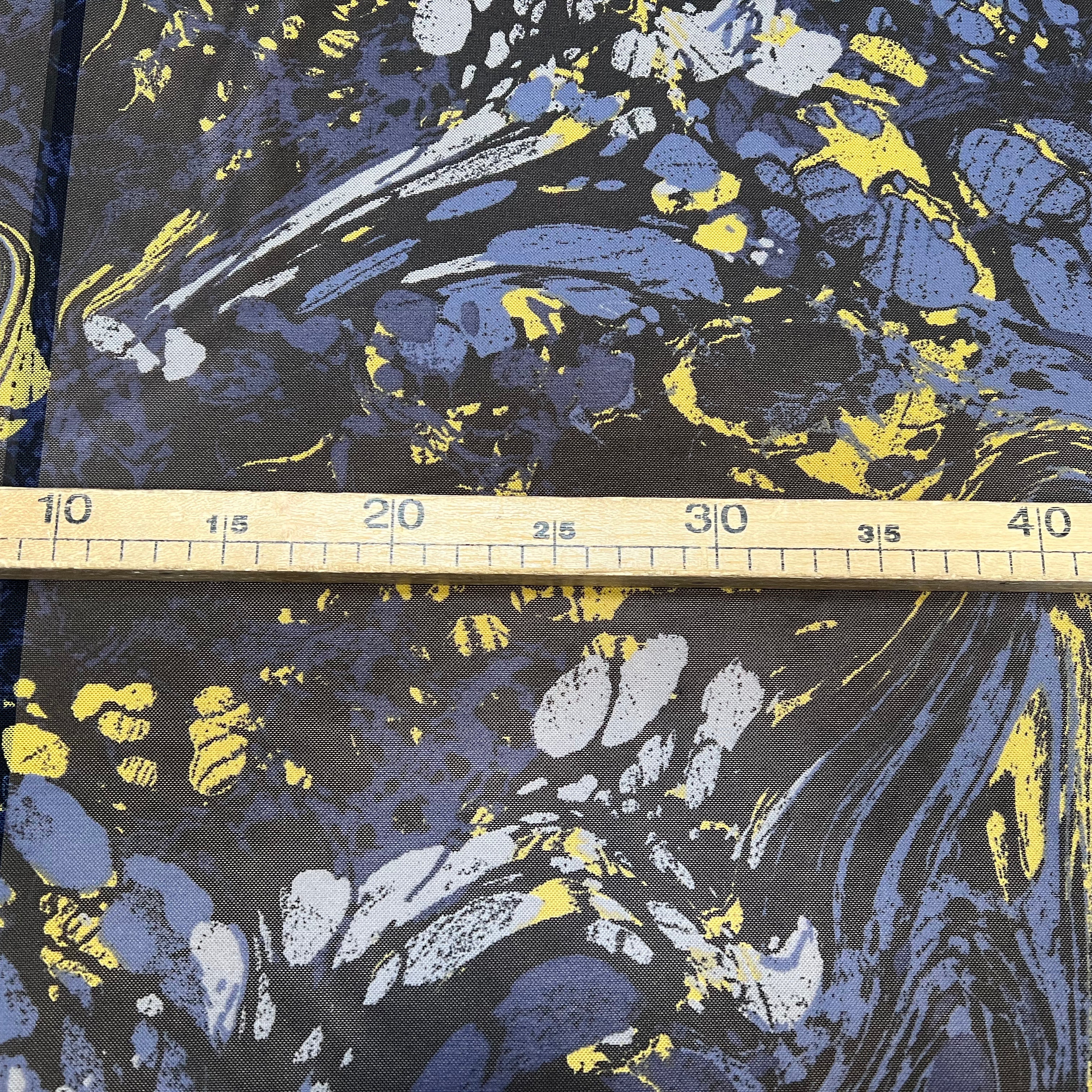 MAILLE RESILLE JUNGLE PALUDE BLEU JAUNE - My Little Coupon