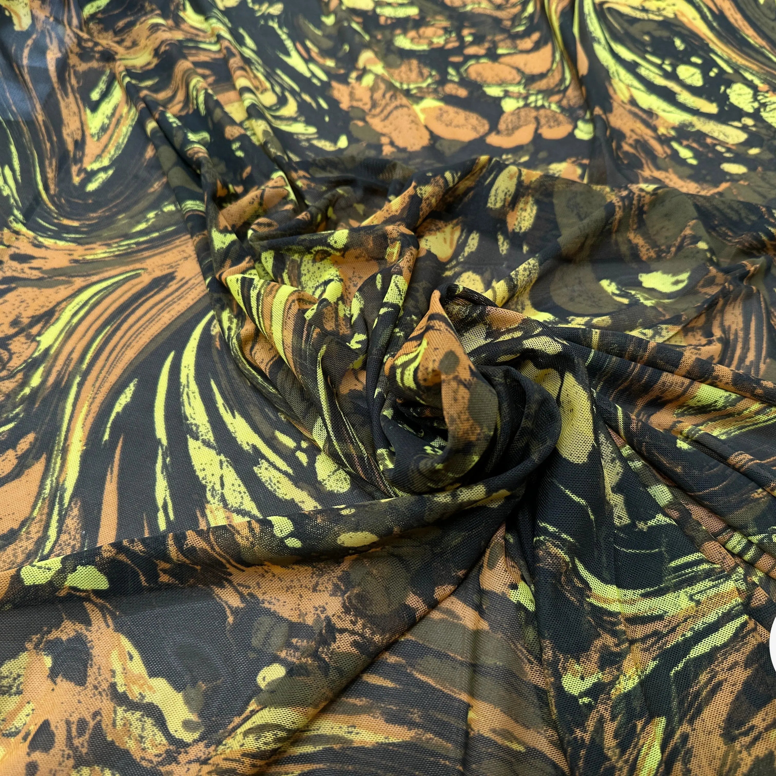 MAILLE RESILLE JUNGLE PALUDE ORANGÉ DE VERT - My Little Coupon