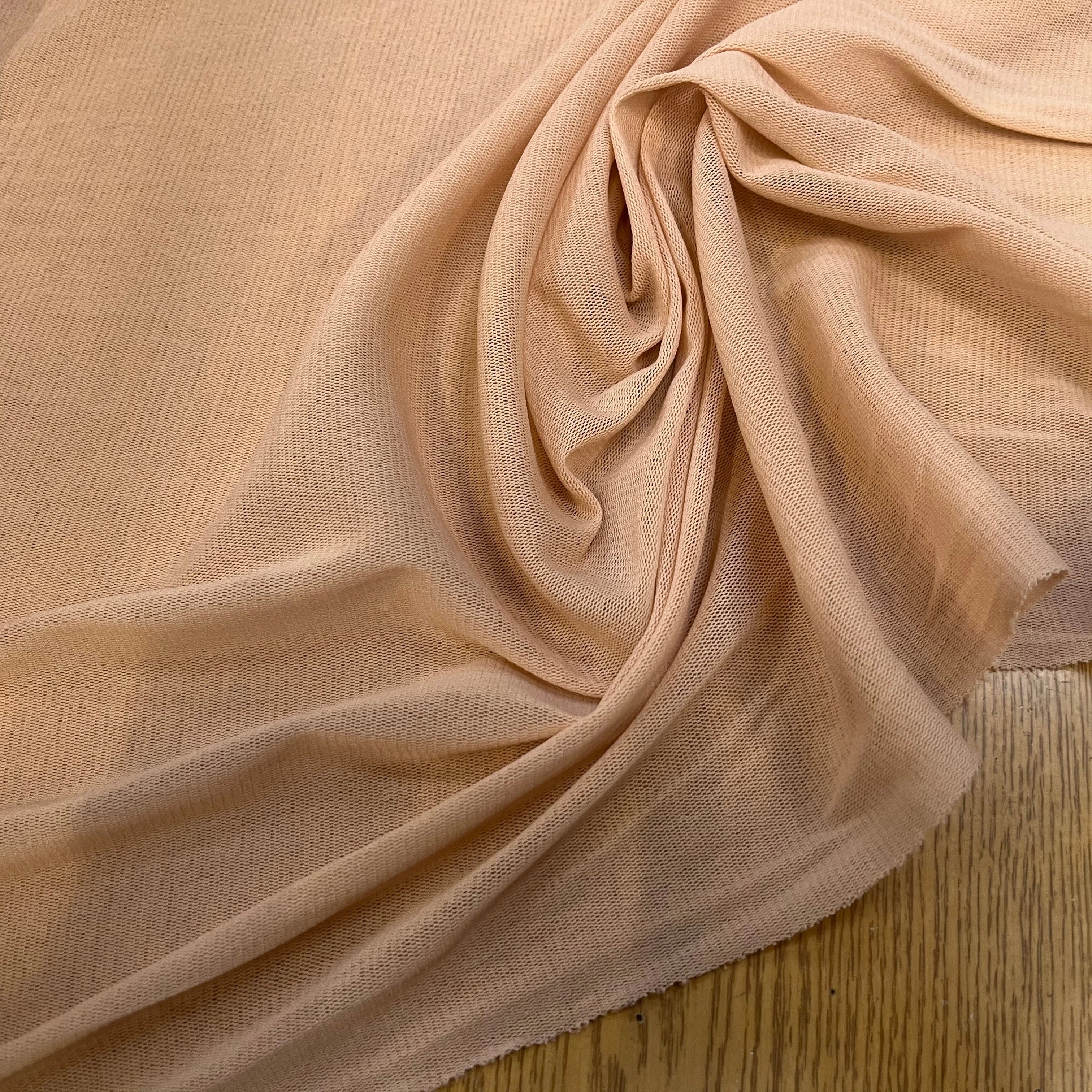 MAILLE RÉSILLE PEACH PINK - My Little Coupon