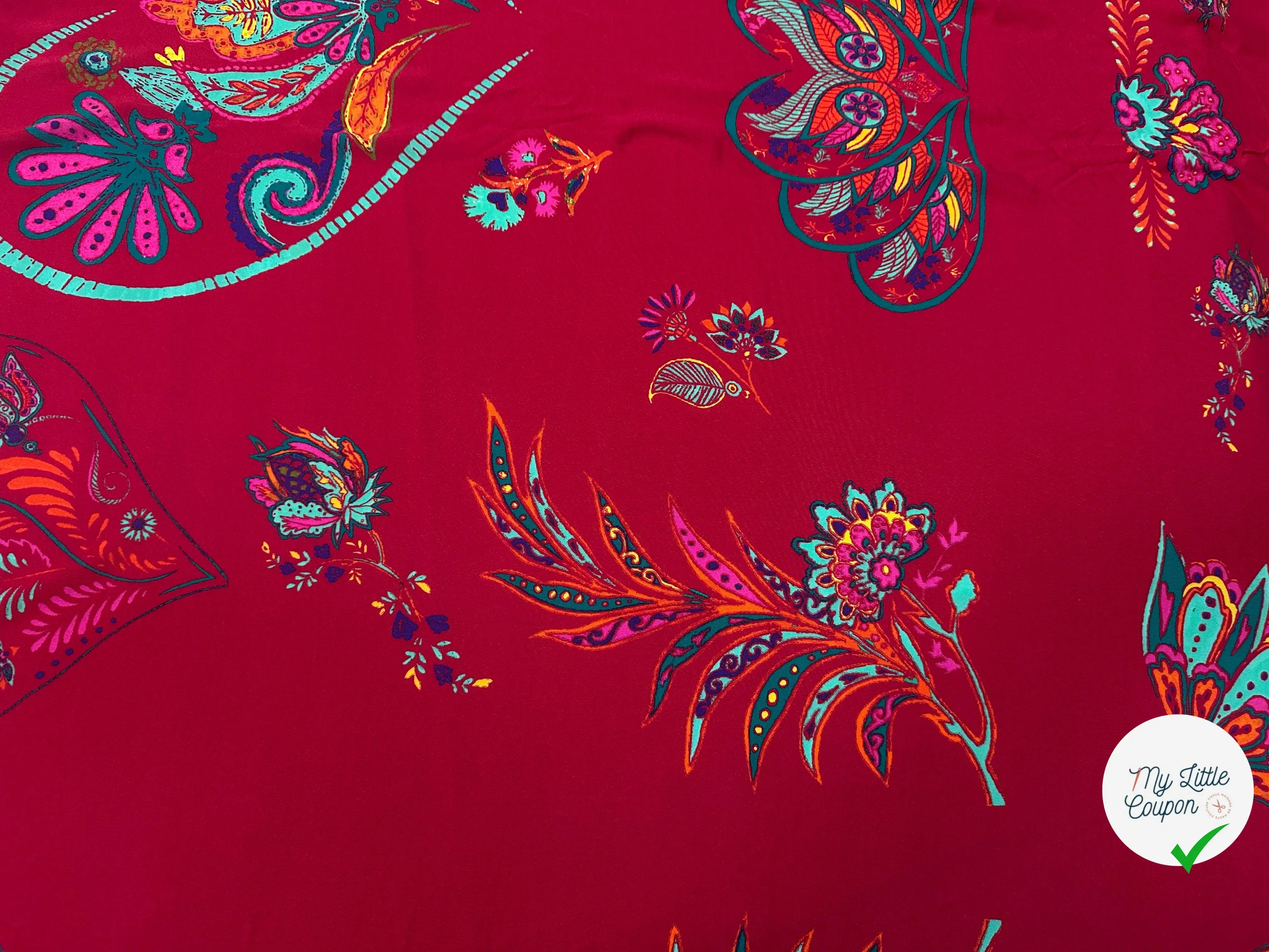 MAILLE ROSE MOTIF ROSONI - My Little Coupon