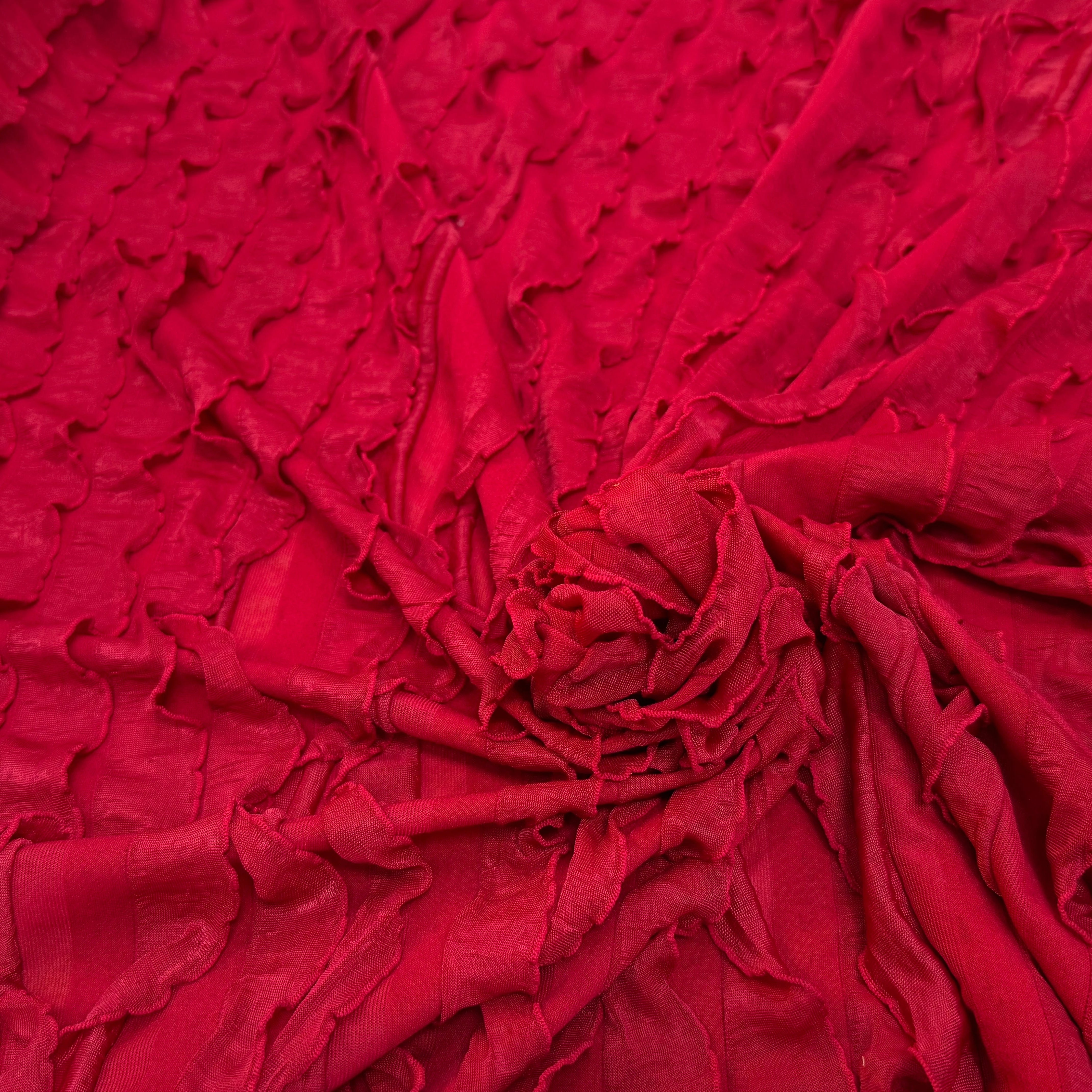 MAILLE ROUGE À VOLANT - My Little Coupon
