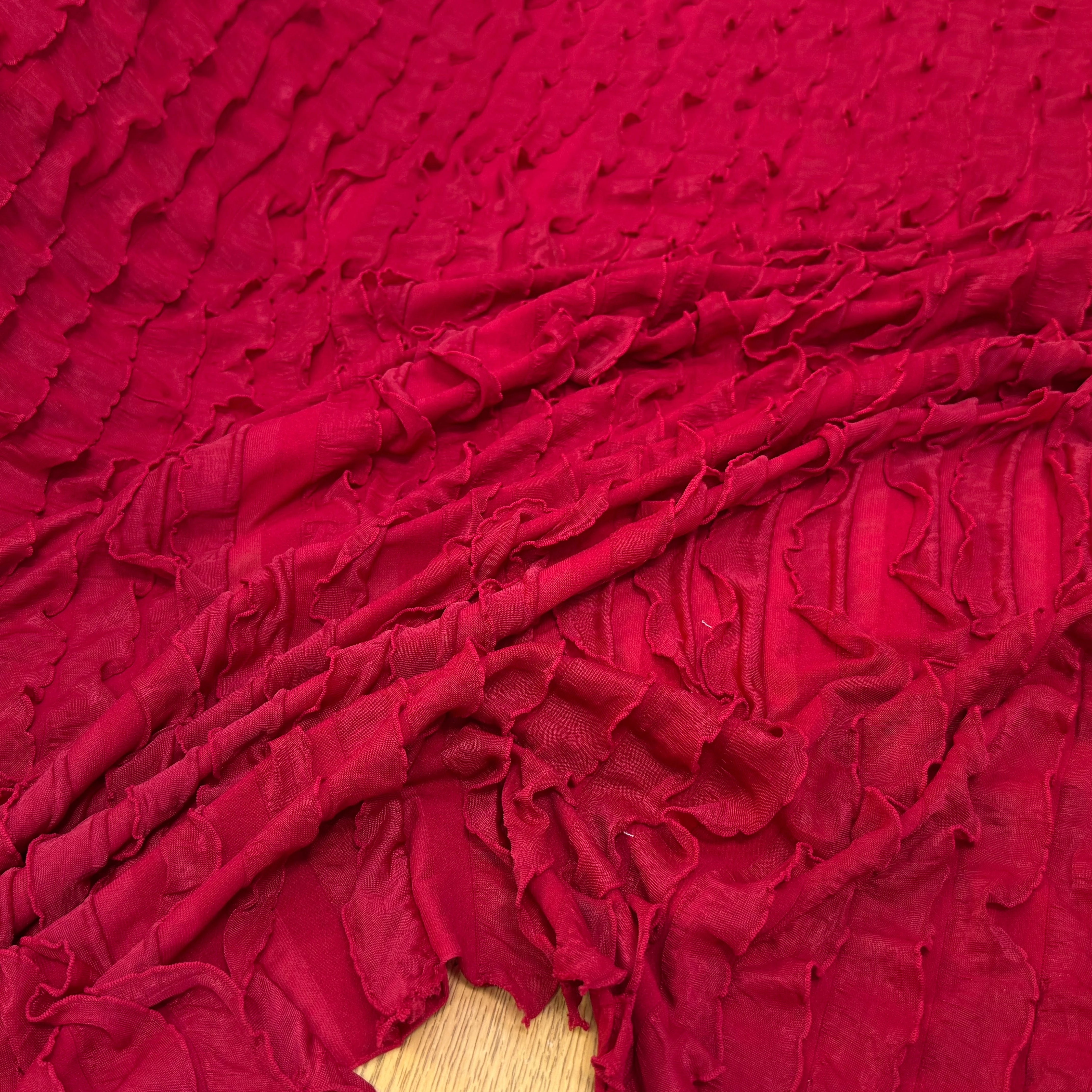 MAILLE ROUGE À VOLANT - My Little Coupon