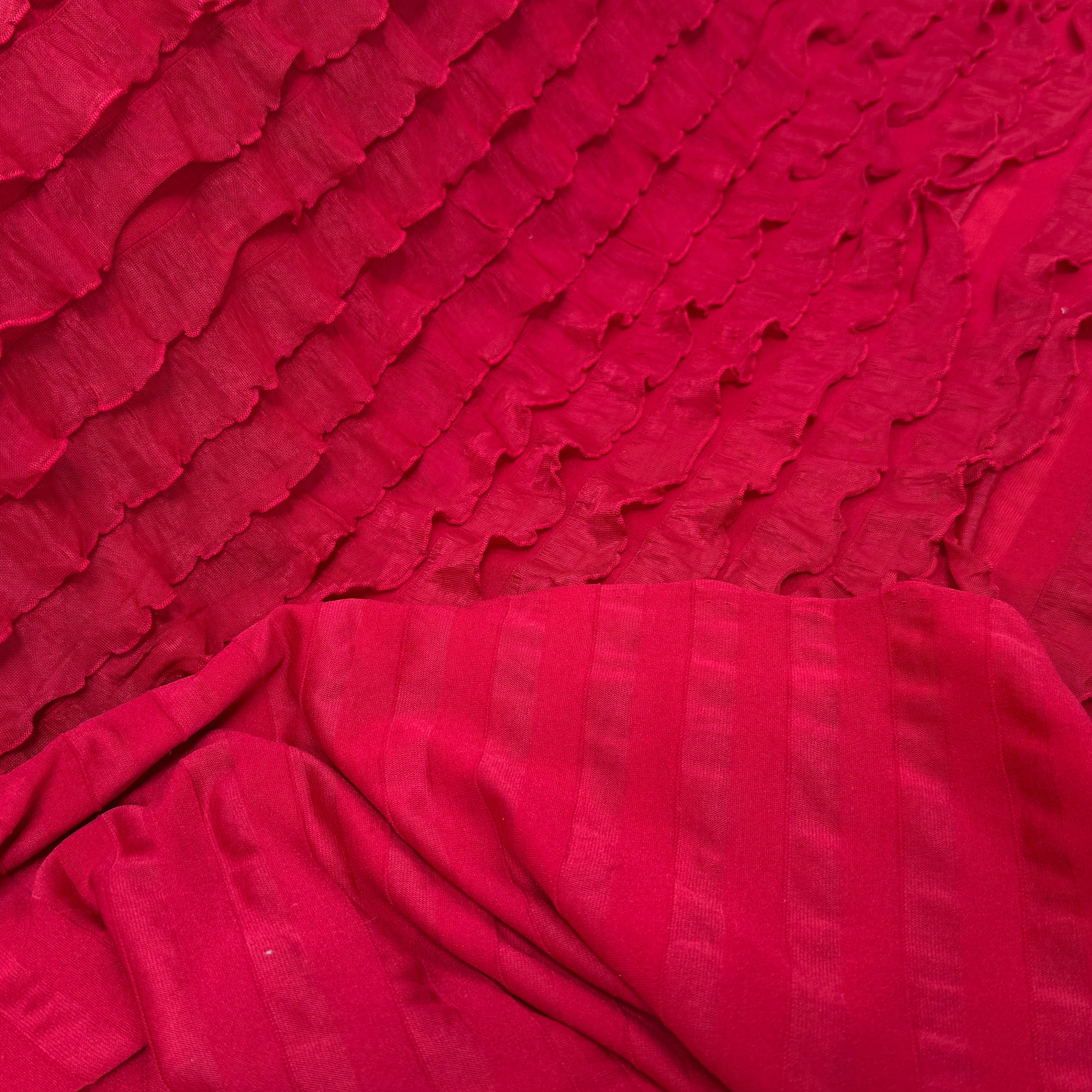MAILLE ROUGE À VOLANT - My Little Coupon