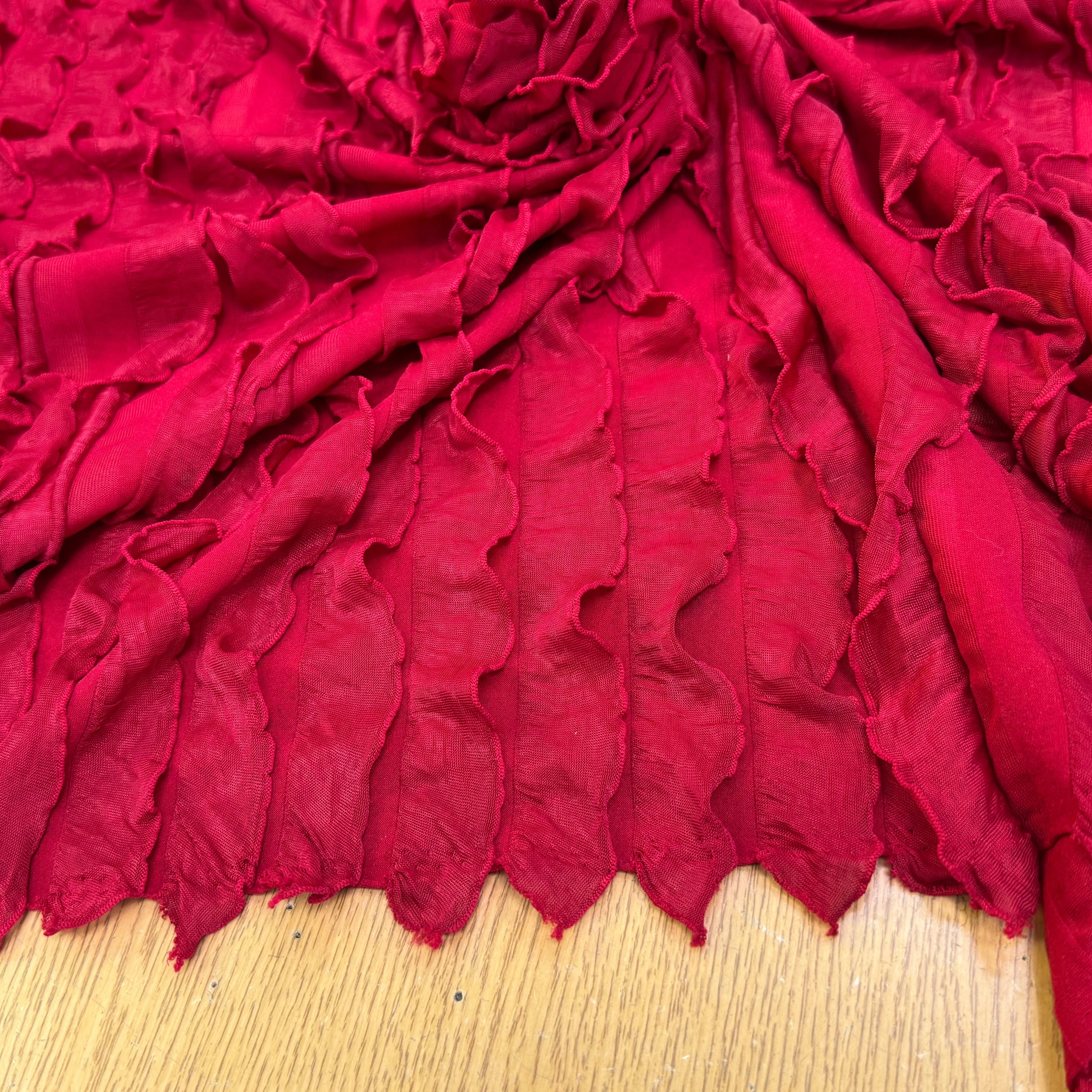 MAILLE ROUGE À VOLANT - My Little Coupon