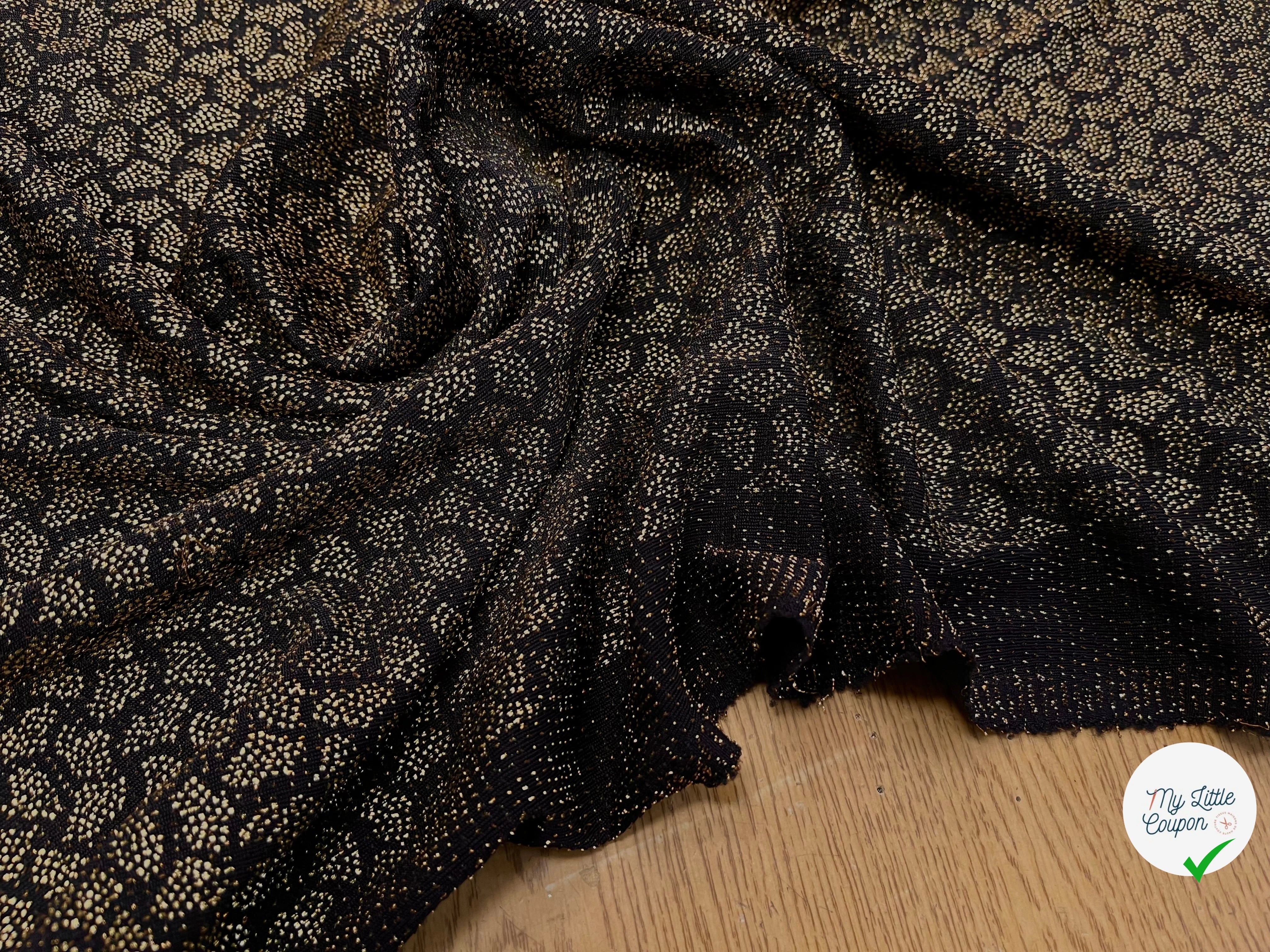 MAILLE SÉQUIN OR ESPRIT FESTIF - My Little Coupon