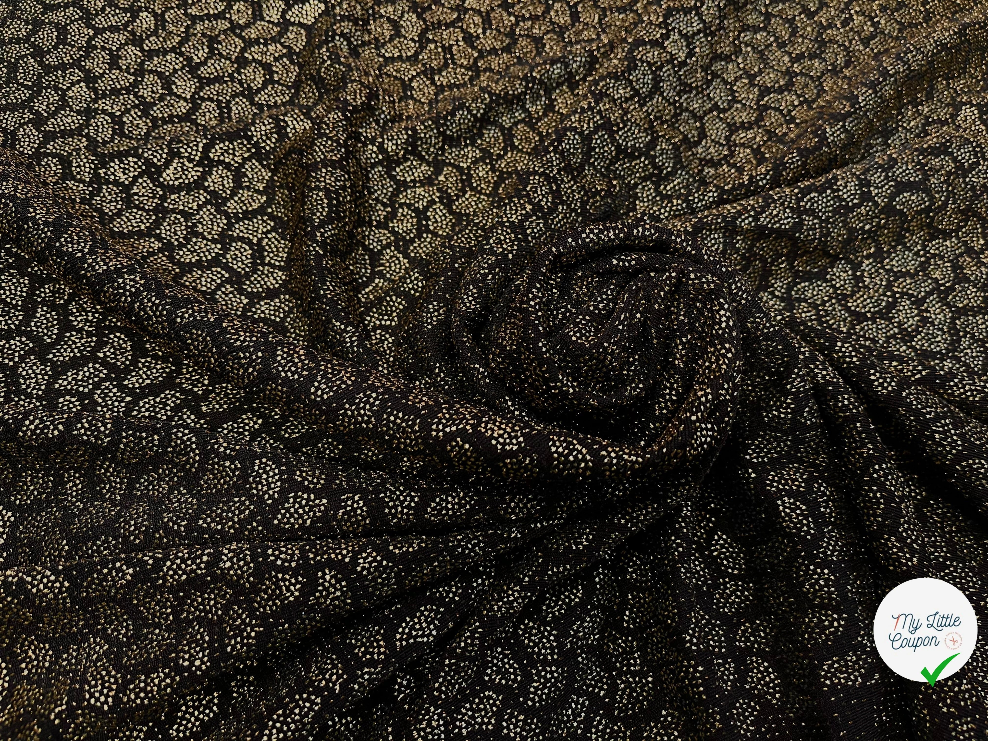 MAILLE SÉQUIN OR ESPRIT FESTIF - My Little Coupon