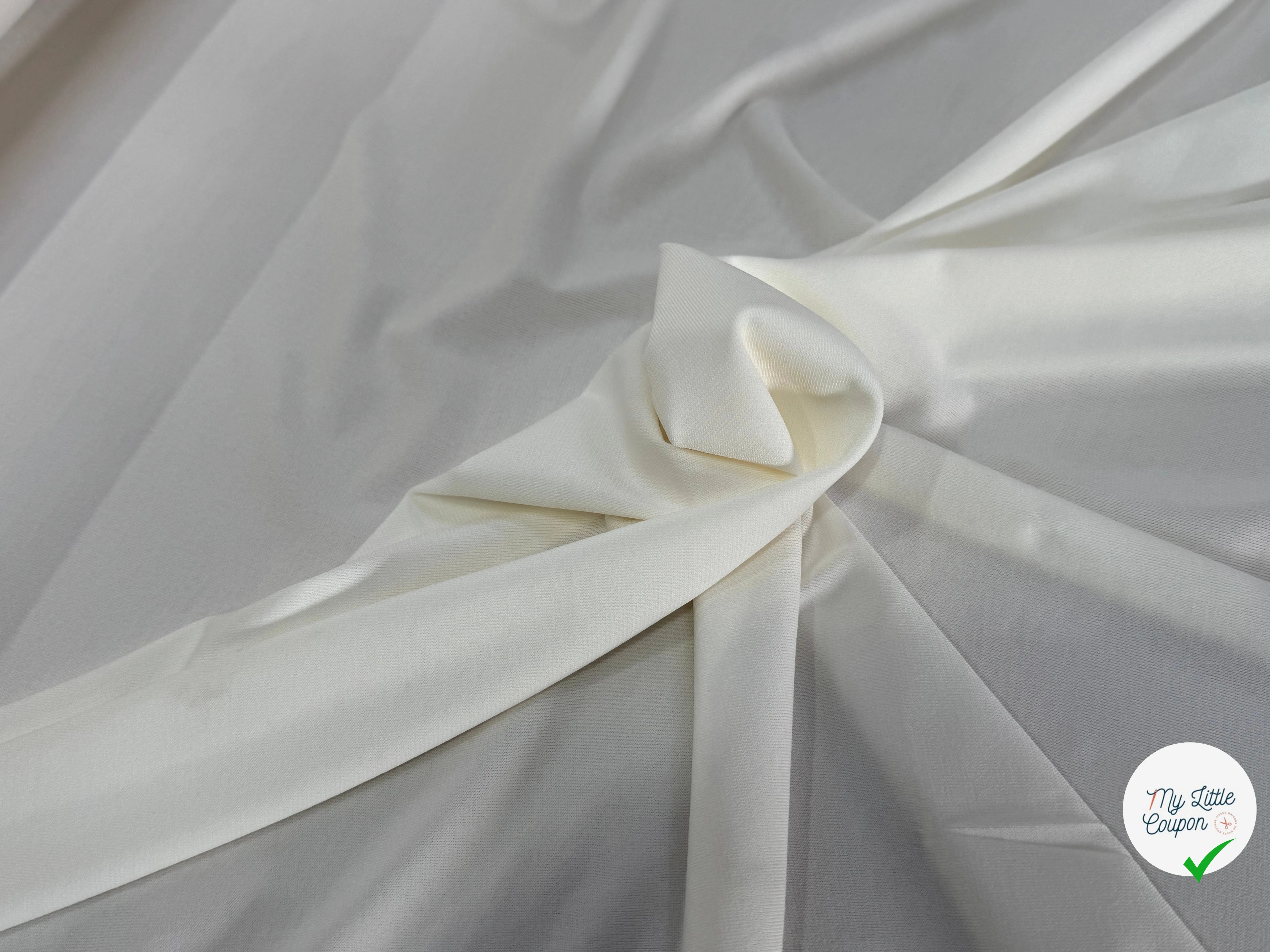 MAILLE STRETCH ET FROIDE BLANC CASSÉ ULTRA CHIC - My Little Coupon