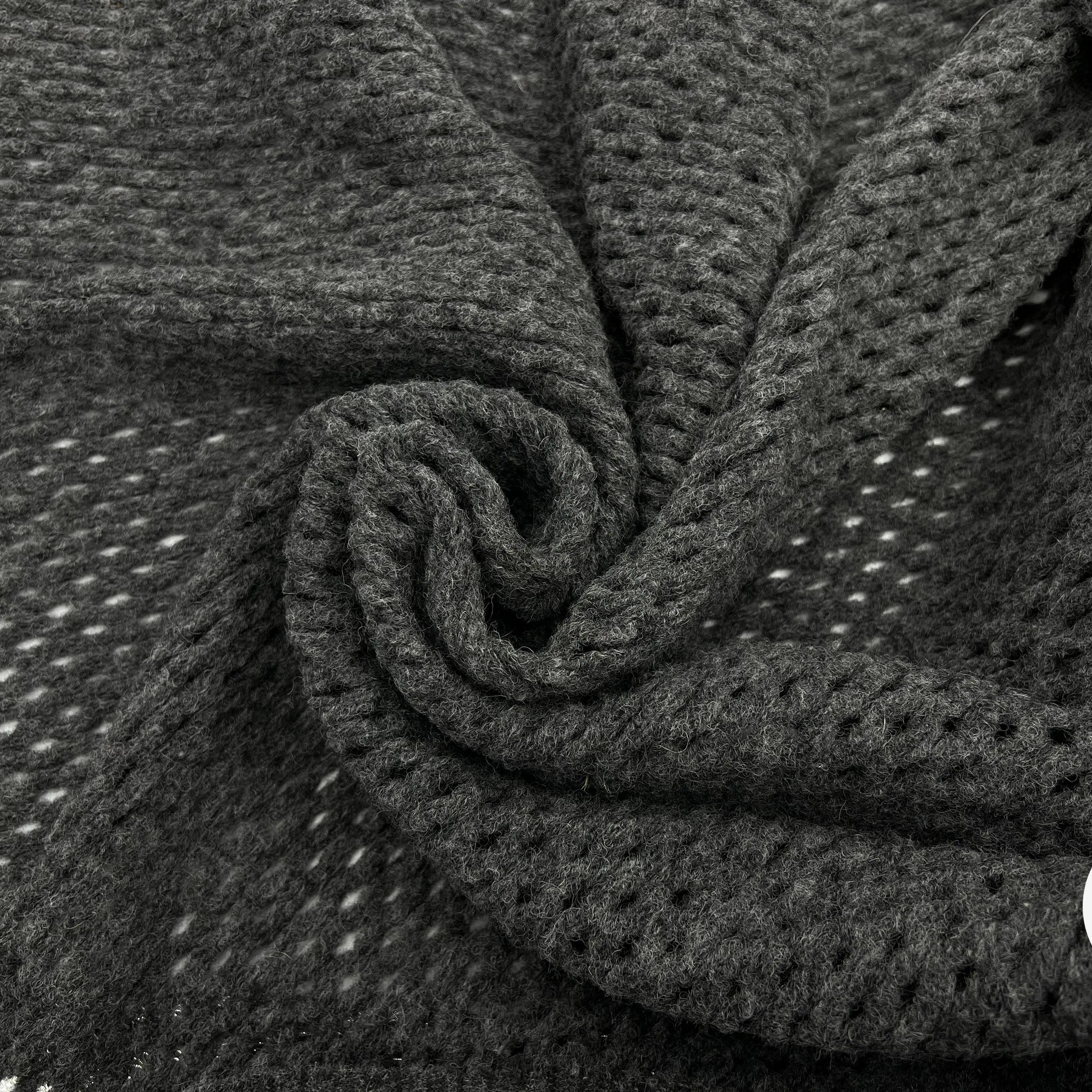 MAILLE TRICOTÉE AÉRÉE DE MOTIFS LOSANGES - coupon de tissu de 3 mètres - My Little Coupon - tissu - coudre