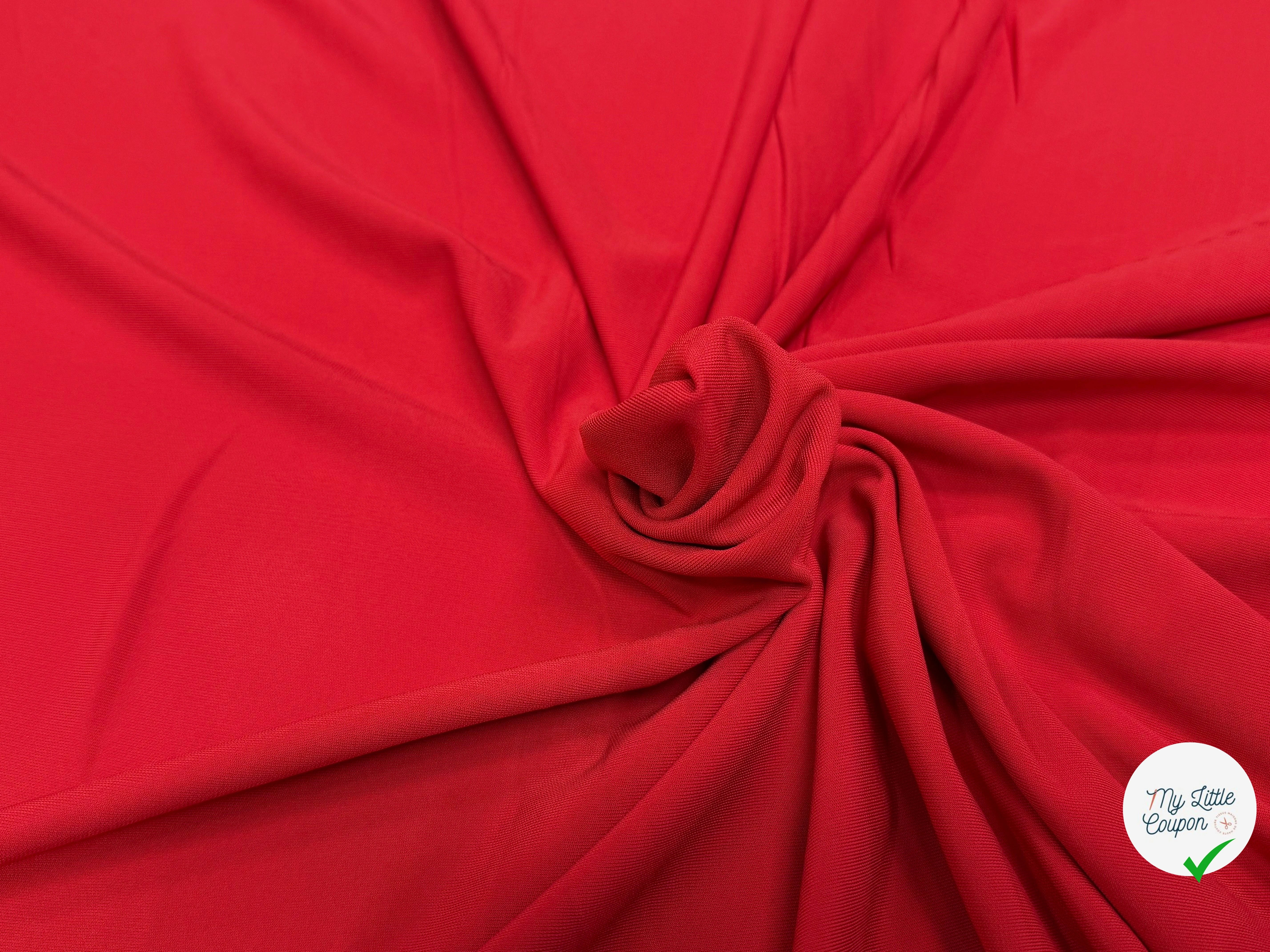 MAILLE VISCOSE FROIDE ROUGE - My Little Coupon