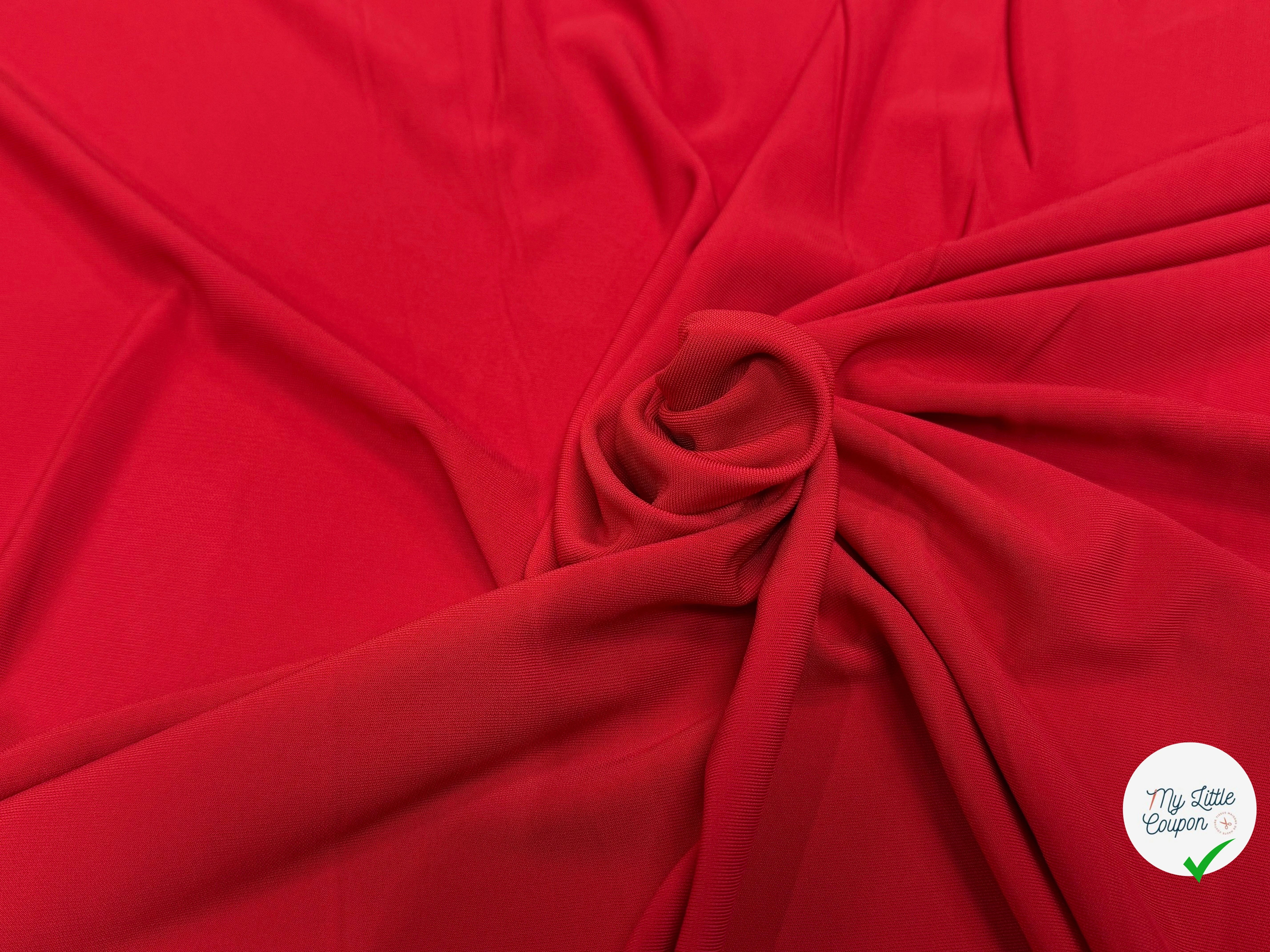 MAILLE VISCOSE FROIDE ROUGE - My Little Coupon
