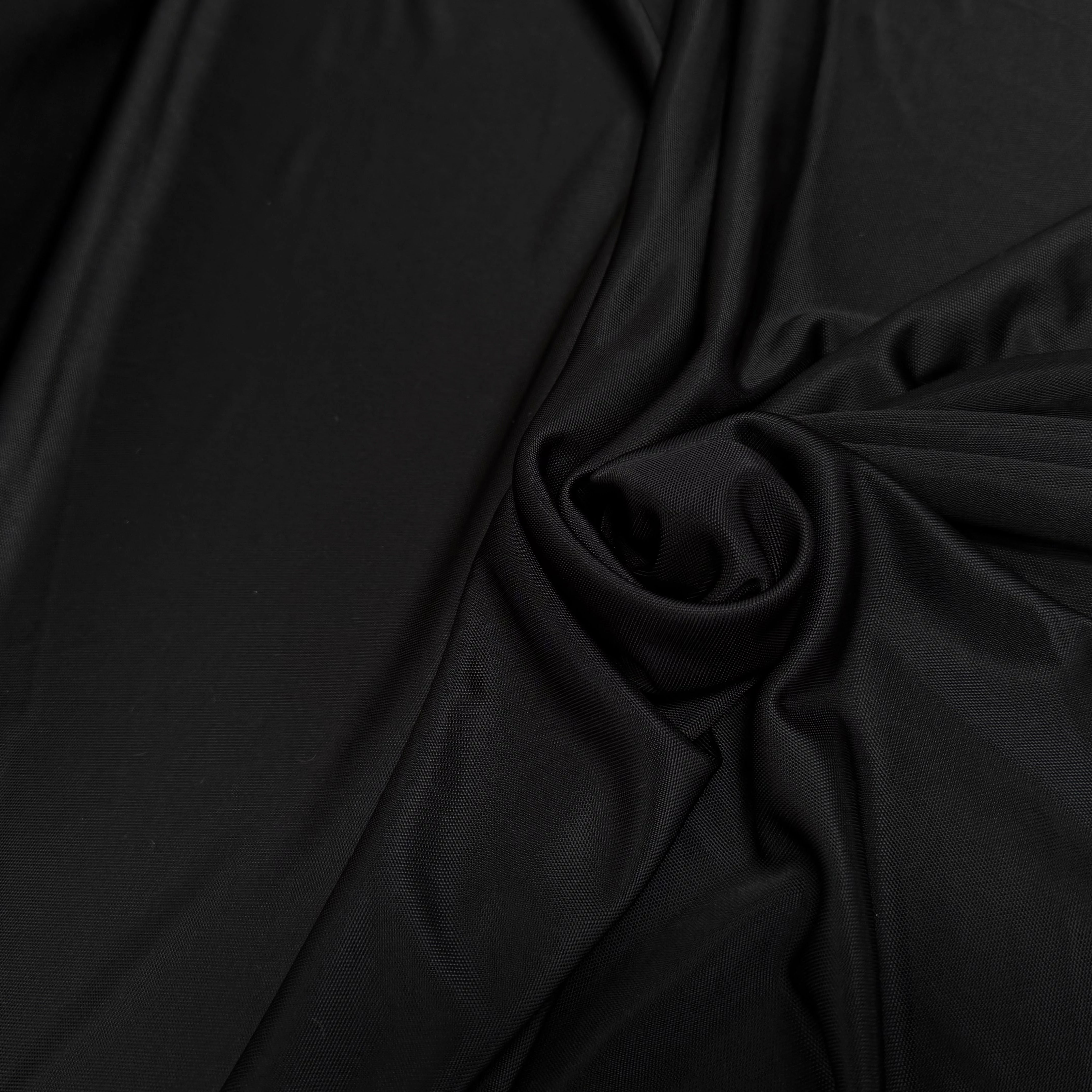 MAILLE VISCOSE LOURDE STRETCH GRANDE LAIZE NOIR - My Little Coupon