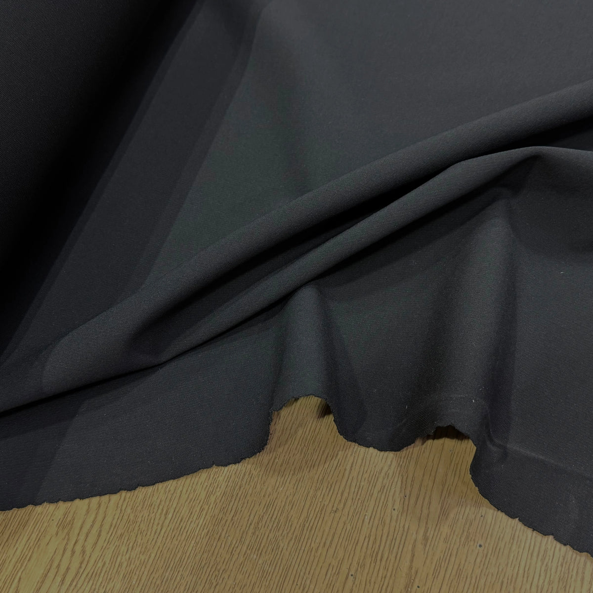 MAILLE VISCOSE SEMI-LOURDE ULTRA STRETCH NOIR - My Little Coupon