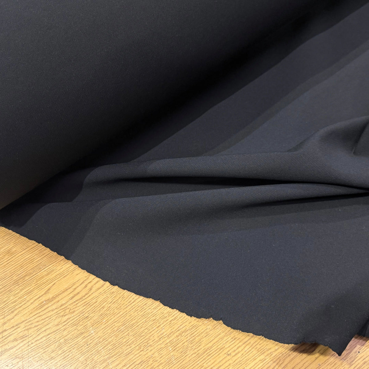 MAILLE VISCOSE SEMI-LOURDE ULTRA STRETCH NOIR - My Little Coupon