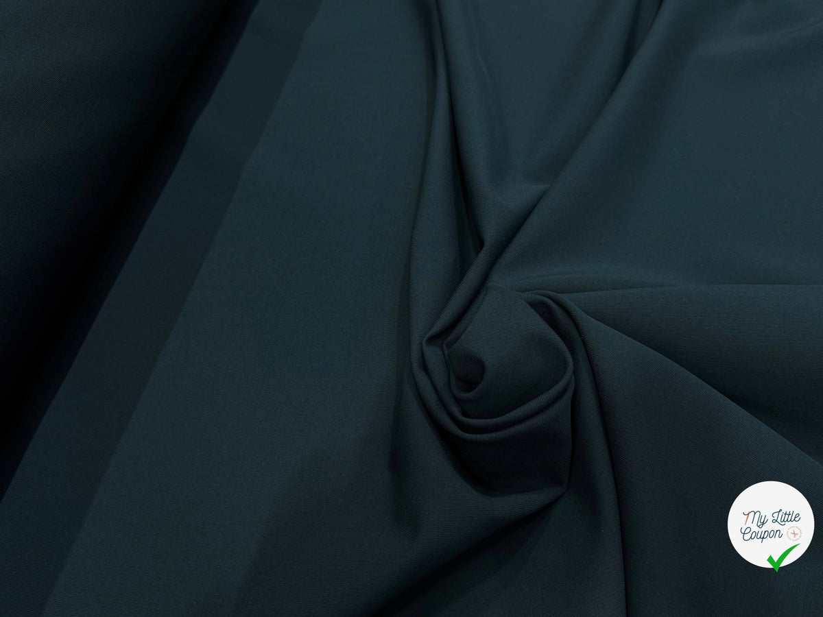MAILLE VISCOSE SEMI-LOURDE ULTRA STRETCH VERT SAPIN - My Little Coupon