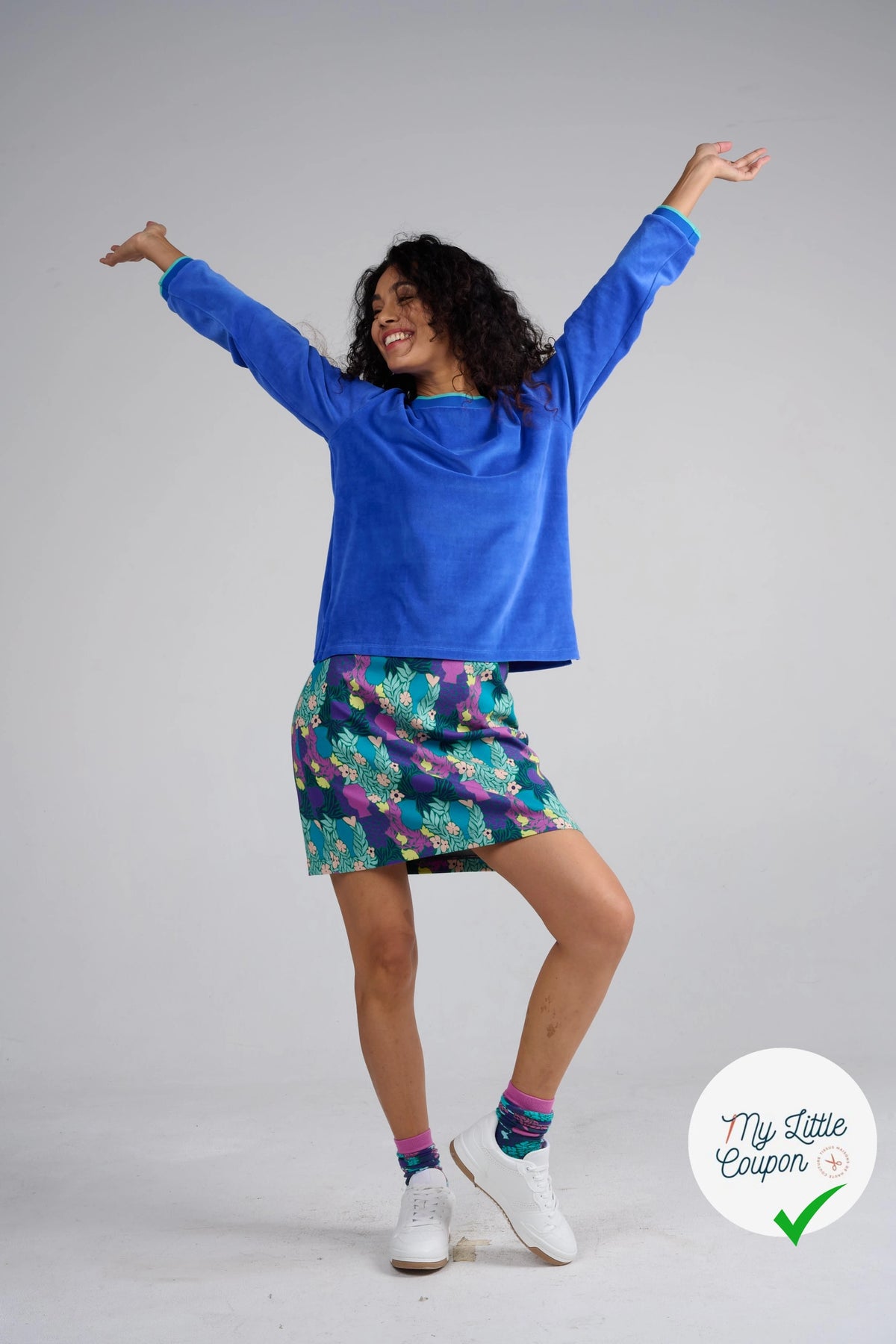 MAILLE VISCOSE STRETCH IMPRIMÉ VASES ET FEUILLAGES ESPRIT MATISSE - My Little Coupon