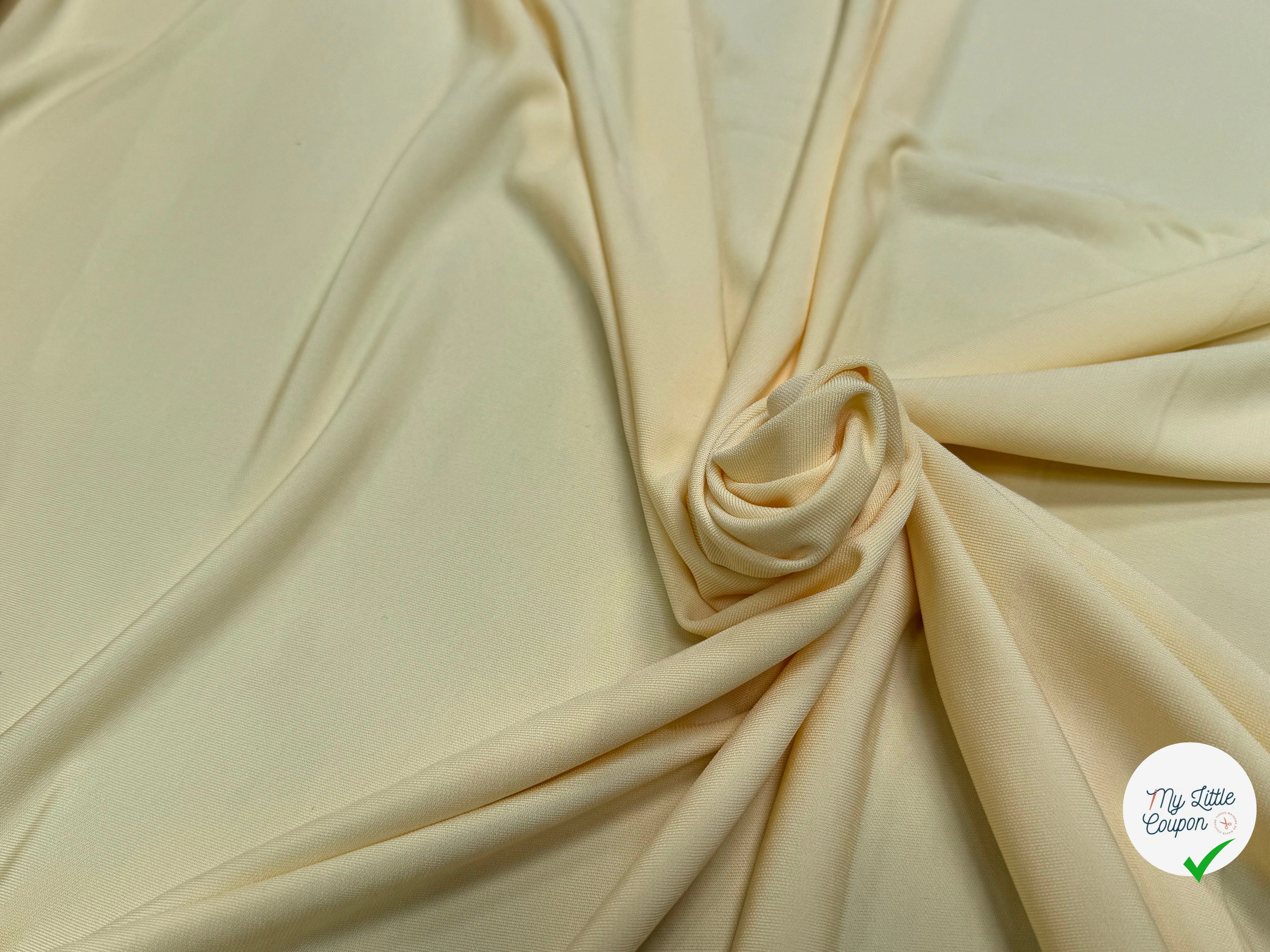MAILLE VISCOSE ULTRA STRETCH JAUNE - My Little Coupon