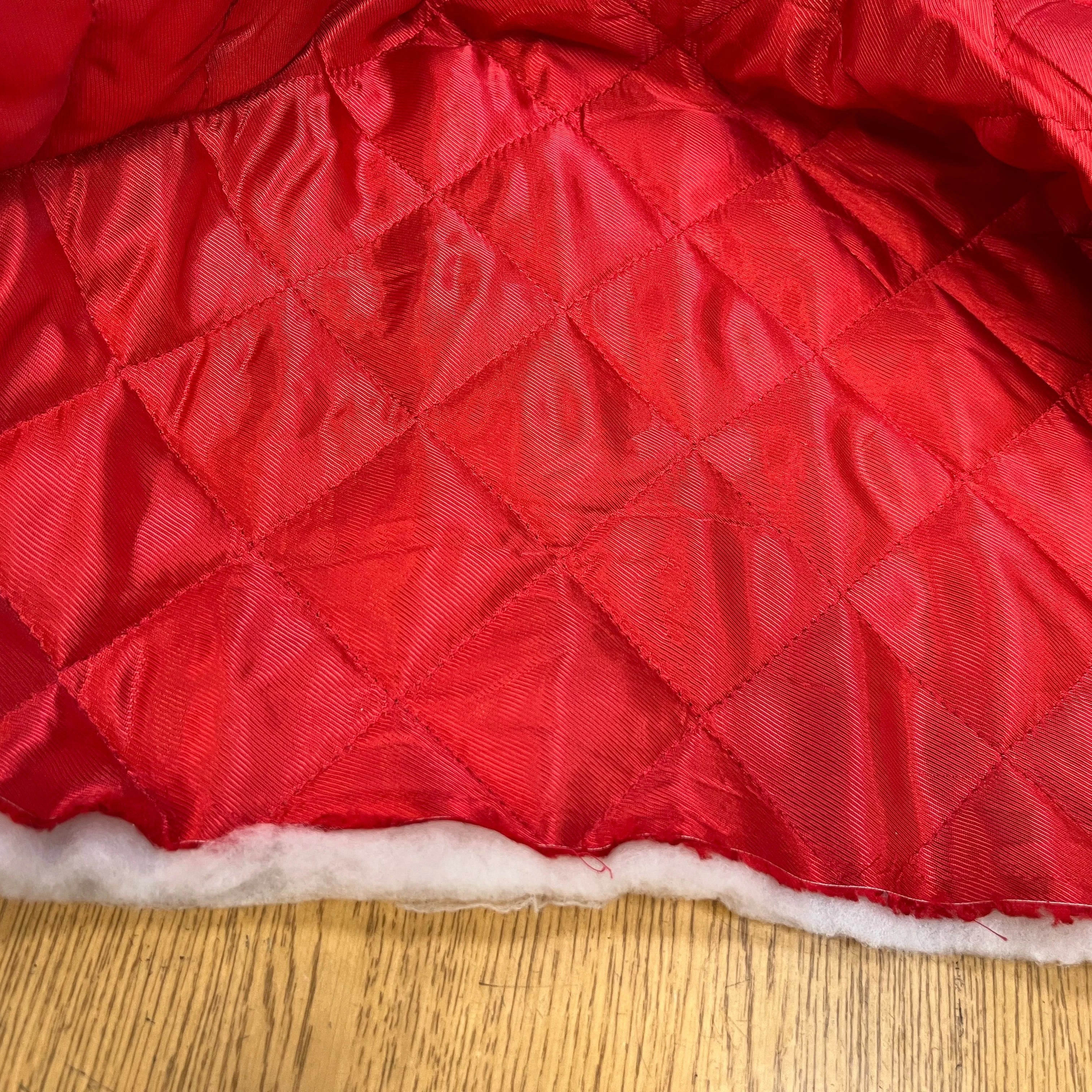 MATELASSÉ DRILL ROUGE SIMPLE FACE - My Little Coupon