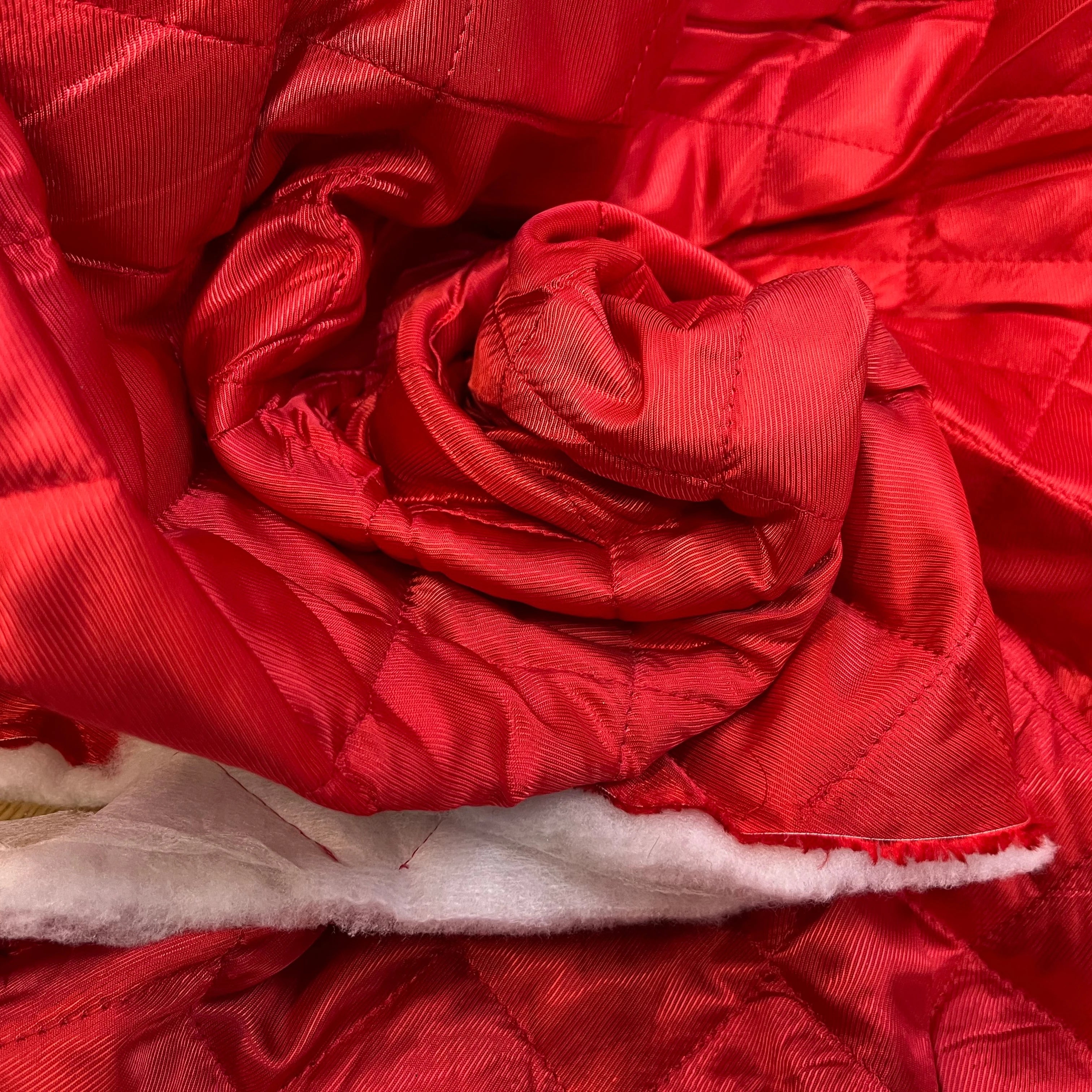 MATELASSÉ DRILL ROUGE SIMPLE FACE - My Little Coupon