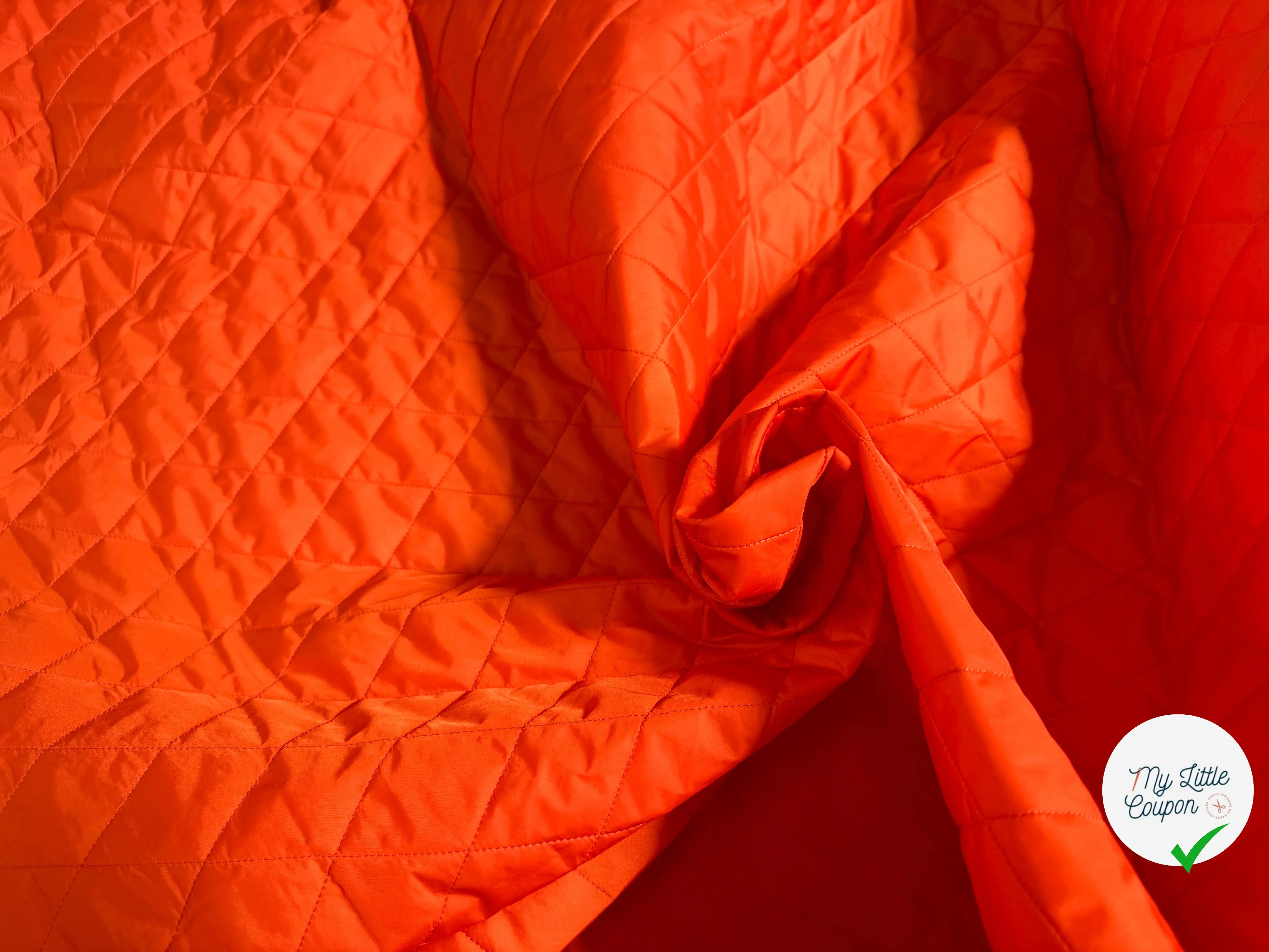MATELASSÉ NYLON ORANGE SIMPLE FACE - My Little Coupon