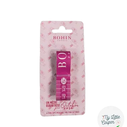 MÈTRE RUBAN ROSE - OCTOBRE ROSE - My Little Coupon