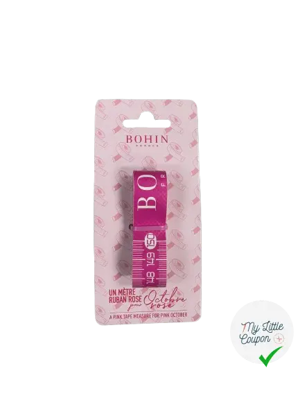 MÈTRE RUBAN ROSE - OCTOBRE ROSE - My Little Coupon