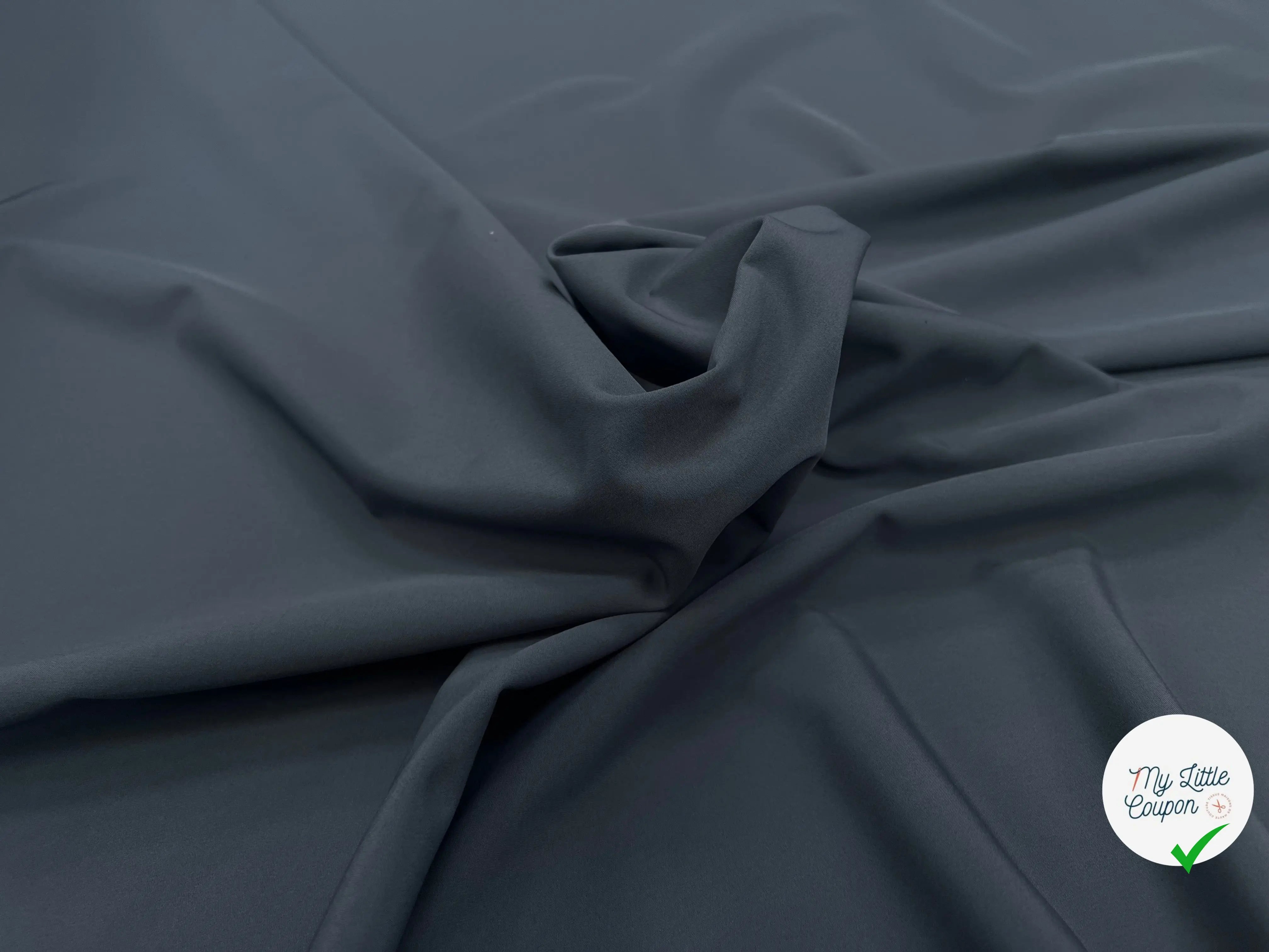 MICROPOLAIRE CONTRECOLLÉ OEKOTEX KC DARK SHADOW/NOIR - My Little Coupon