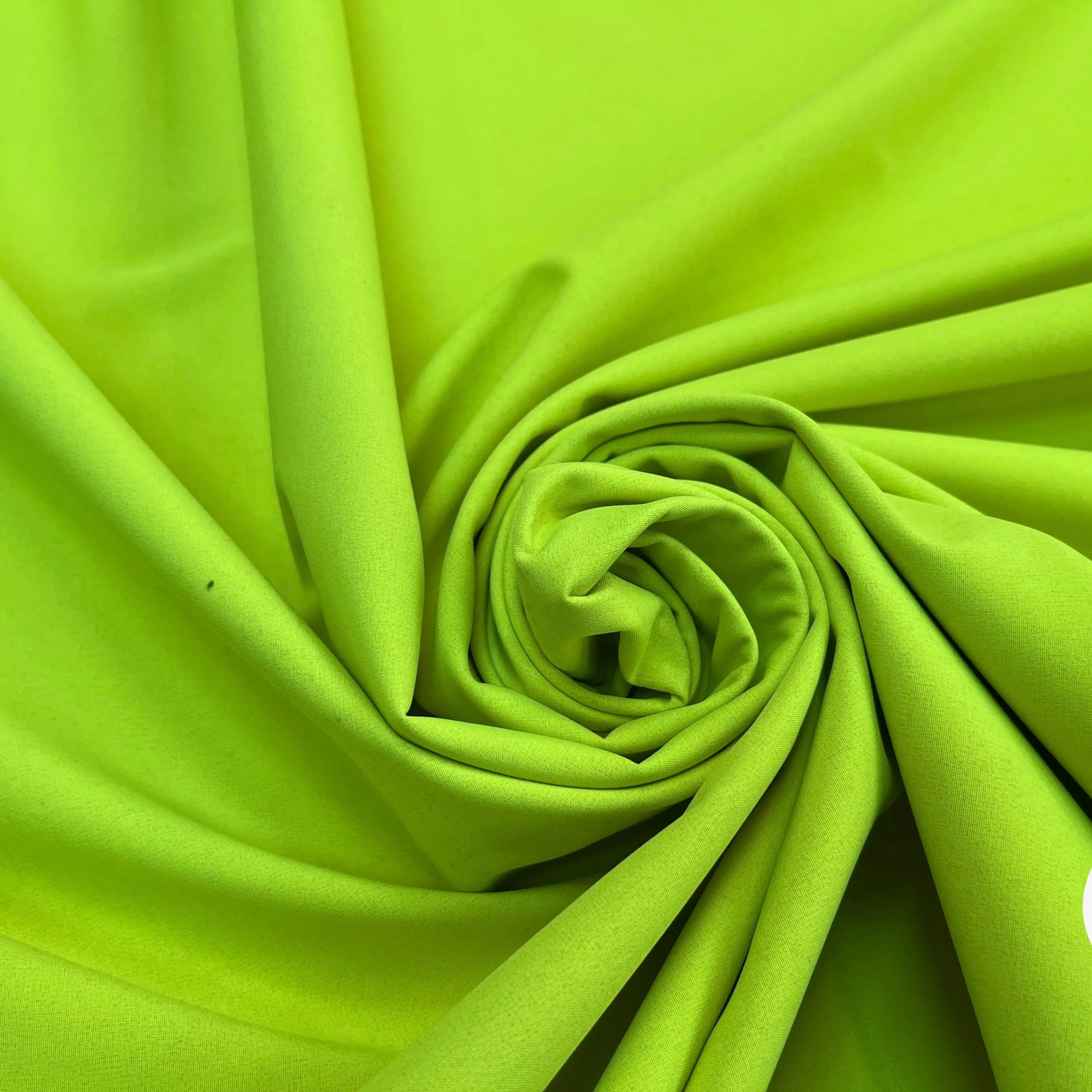 MICROPOLAIRE CONTRECOLLÉ OEKOTEX KC JAUNE FLUO/NOIR - My Little Coupon