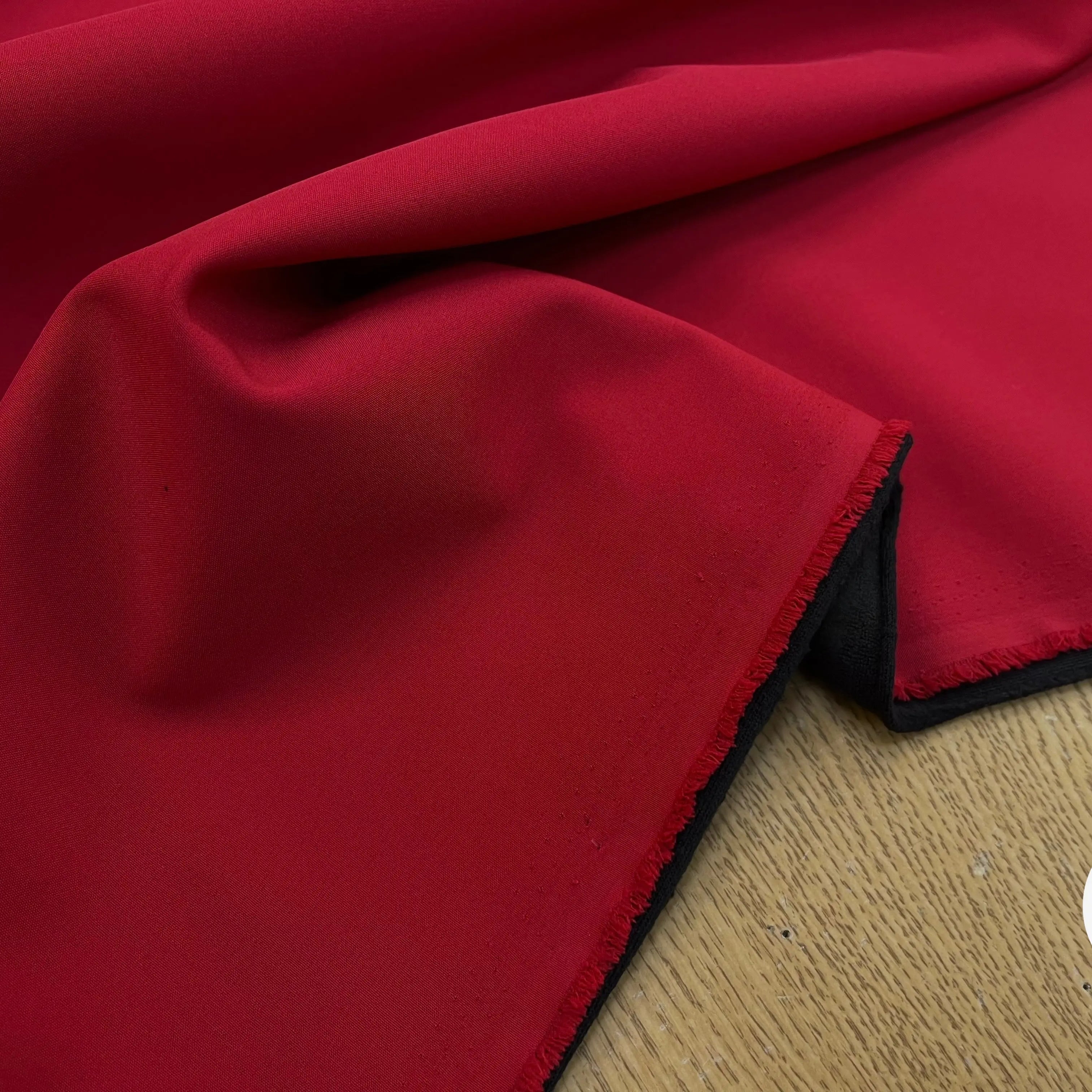 MICROPOLAIRE CONTRECOLLÉ OEKOTEX KC ROUGE/NOIR - My Little Coupon